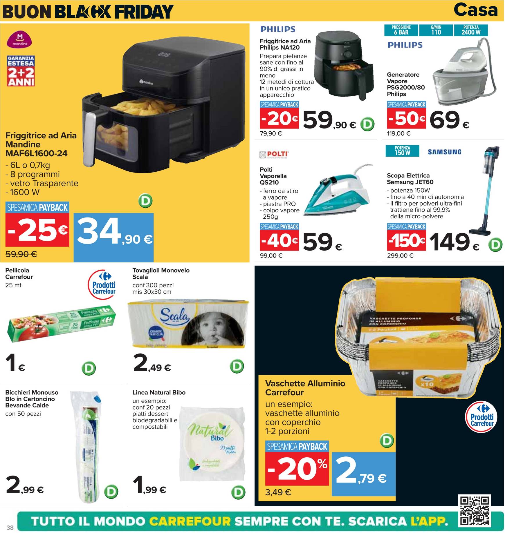 carrefour - Volantino Carrefour - Black Friday valido dal 18.11. al 02.12. - page: 38