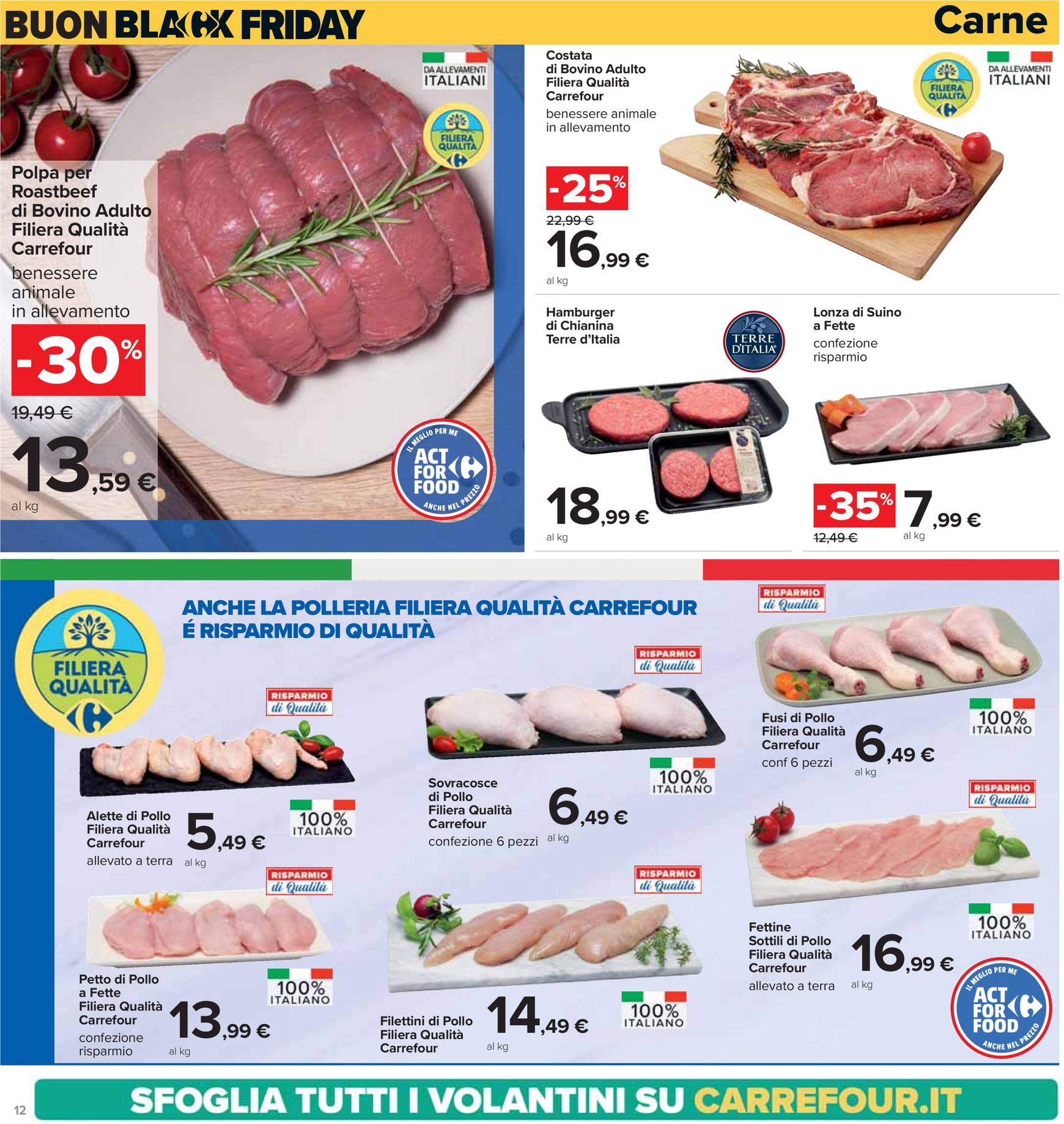 carrefour - Volantino Carrefour - Black Friday valido dal 18.11. al 02.12. - page: 12