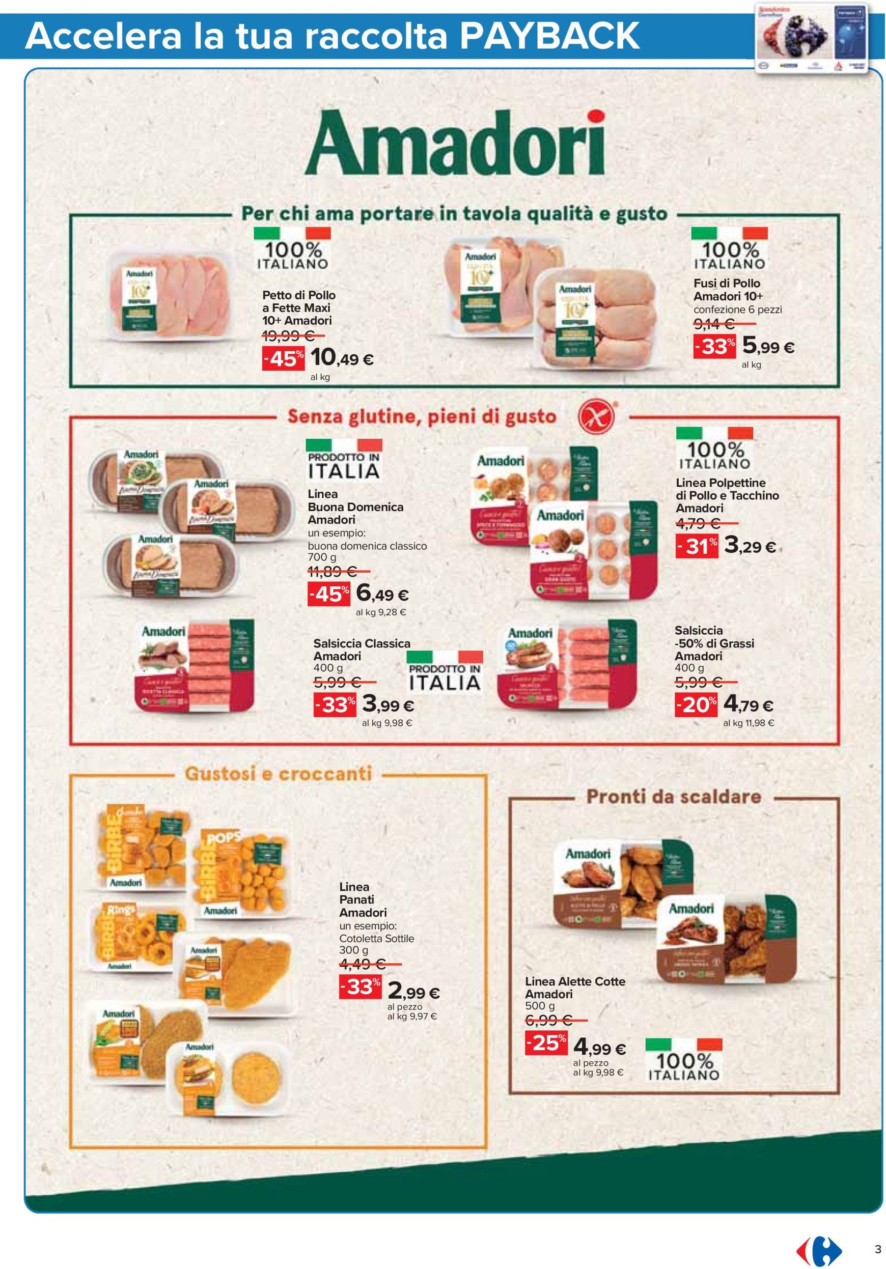 carrefour - Volantino Carrefour - Punti Sprint Payback valido dal 18.11. al 02.12. - page: 3