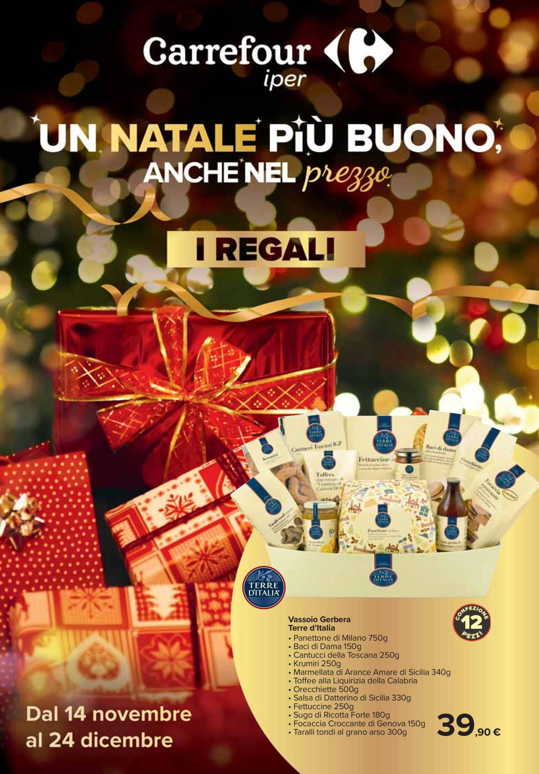 carrefour - Volantino Carrefour - Natale valido dal 14.11. al 24.12.