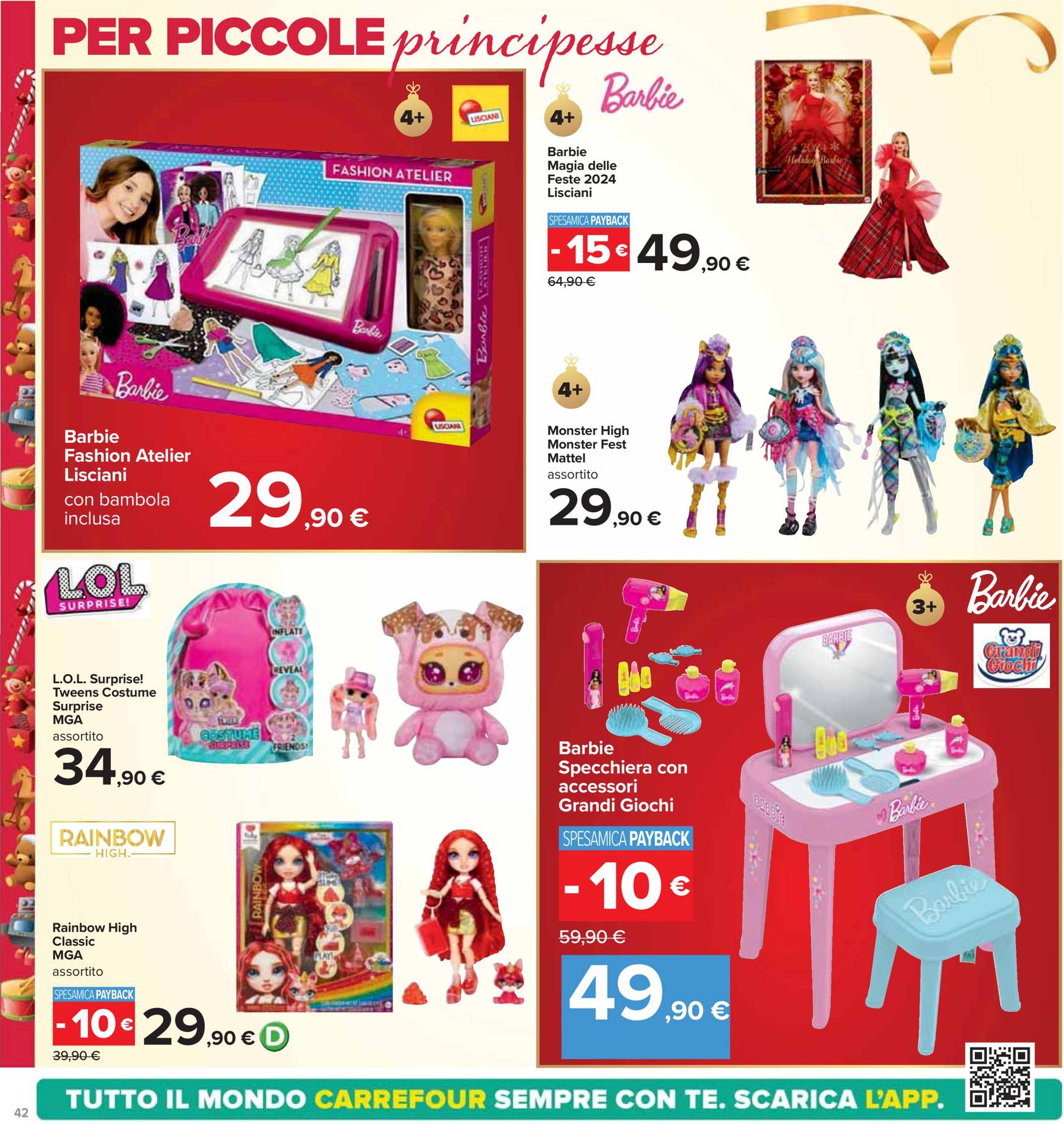 carrefour - Volantino Carrefour - Aspettando il Natale valido dal 03/12 al 12/12 - page: 42