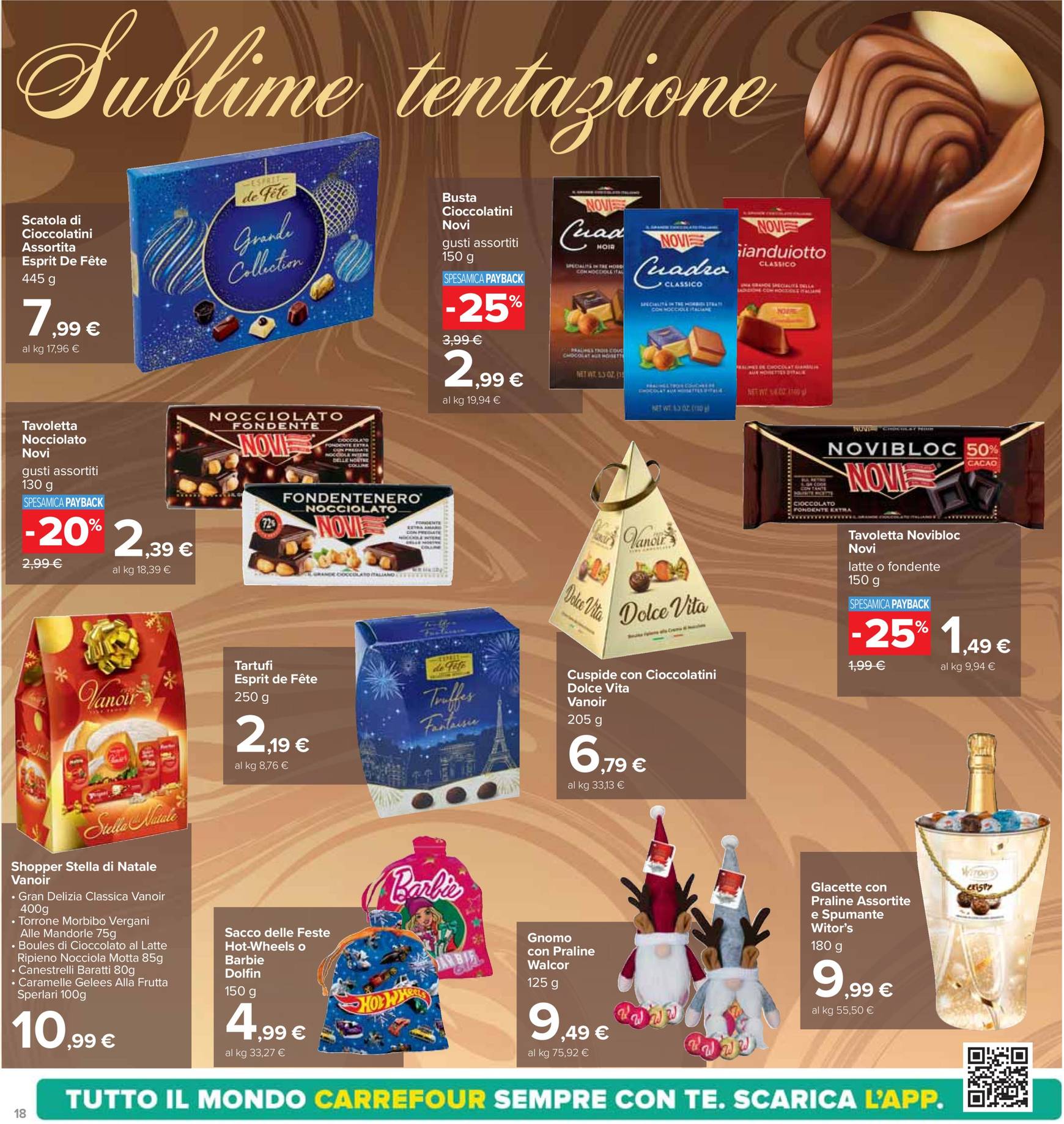 carrefour - Volantino Carrefour - Aspettando il Natale valido dal 03/12 al 12/12 - page: 18