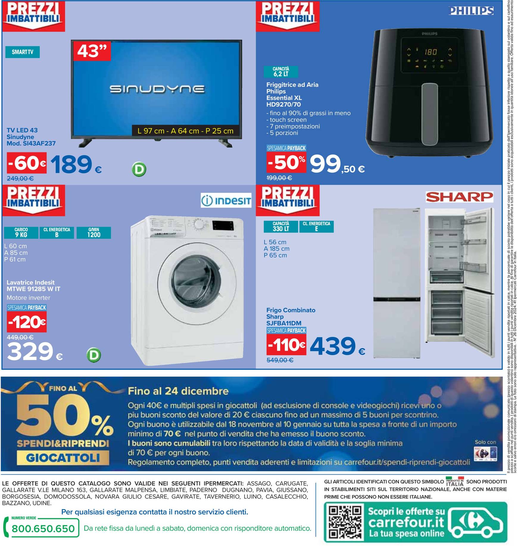 carrefour - Volantino Carrefour - Aspettando il Natale valido dal 03/12 al 12/12 - page: 52