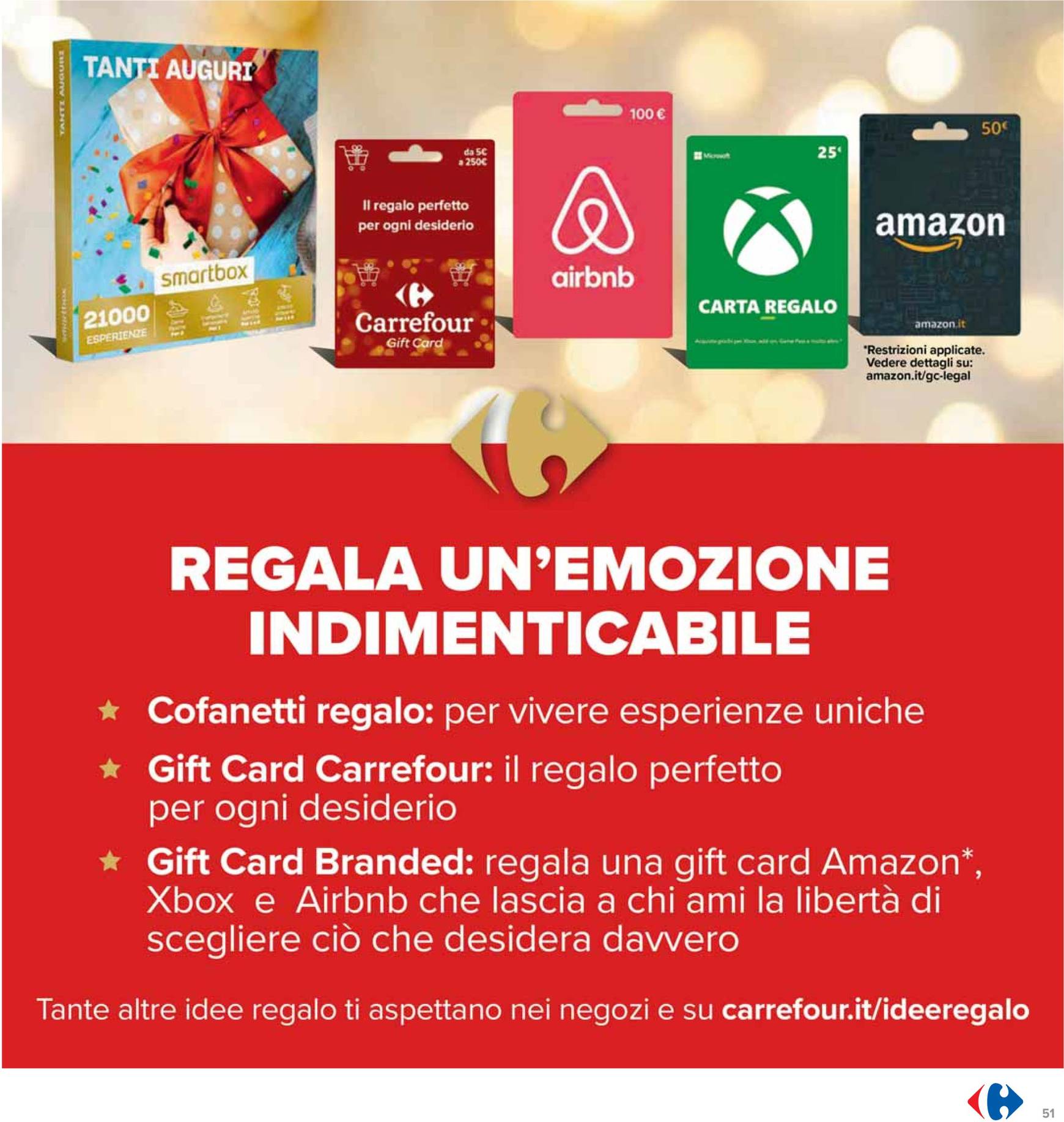 carrefour - Volantino Carrefour - Aspettando il Natale valido dal 03/12 al 12/12 - page: 51