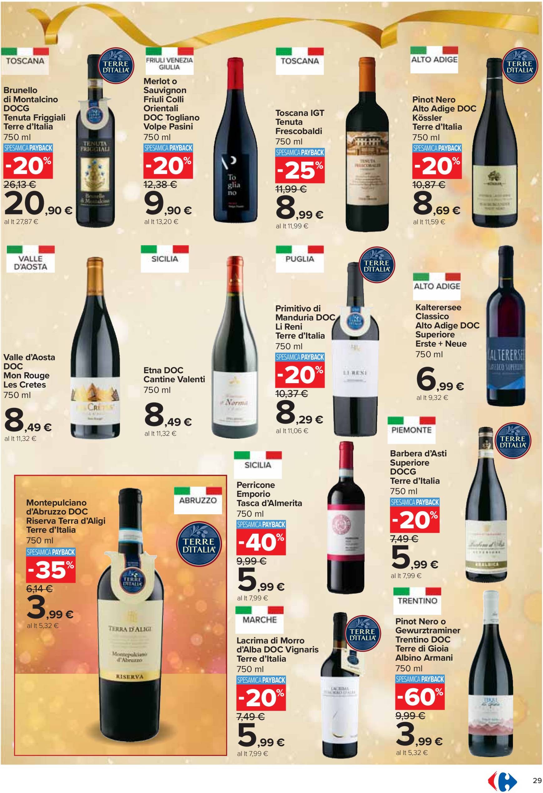 carrefour - Volantino Carrefour - Pranzo di Natale valido dal 28/11 al 24/12 - page: 29