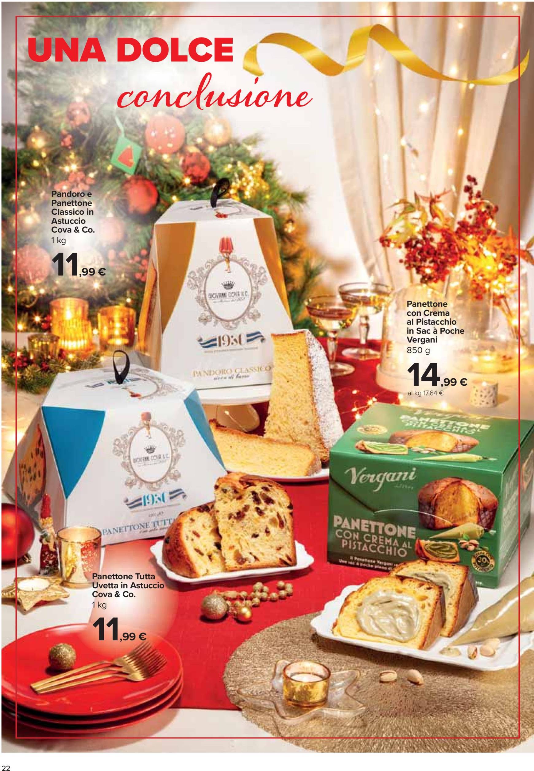 carrefour - Volantino Carrefour - Pranzo di Natale valido dal 28/11 al 24/12 - page: 22