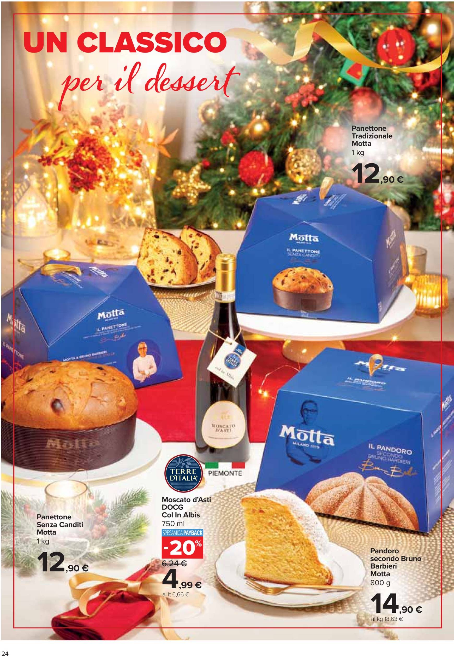 carrefour - Volantino Carrefour - Pranzo di Natale valido dal 28/11 al 24/12 - page: 24