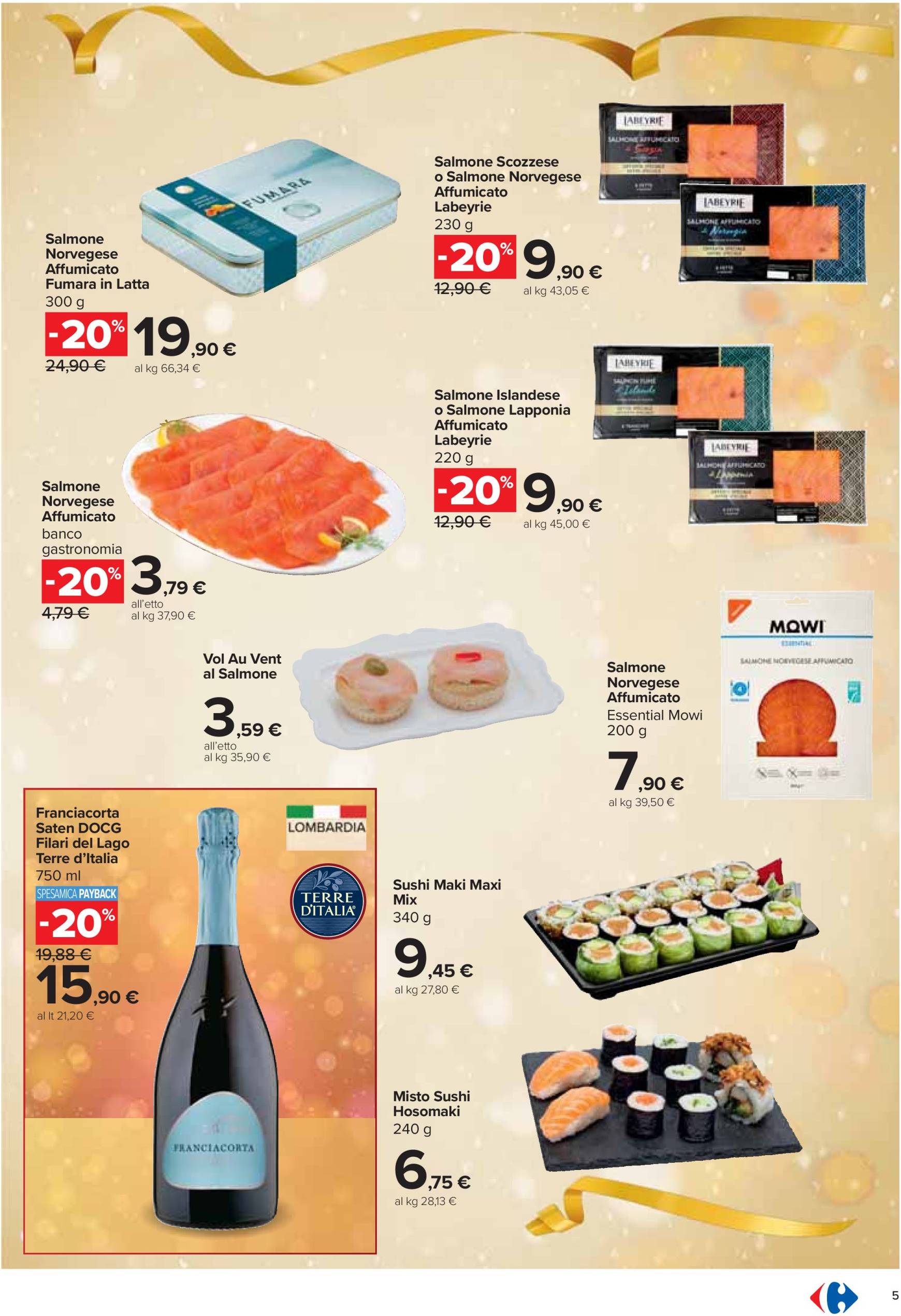 carrefour - Volantino Carrefour - Pranzo di Natale valido dal 28/11 al 24/12 - page: 5