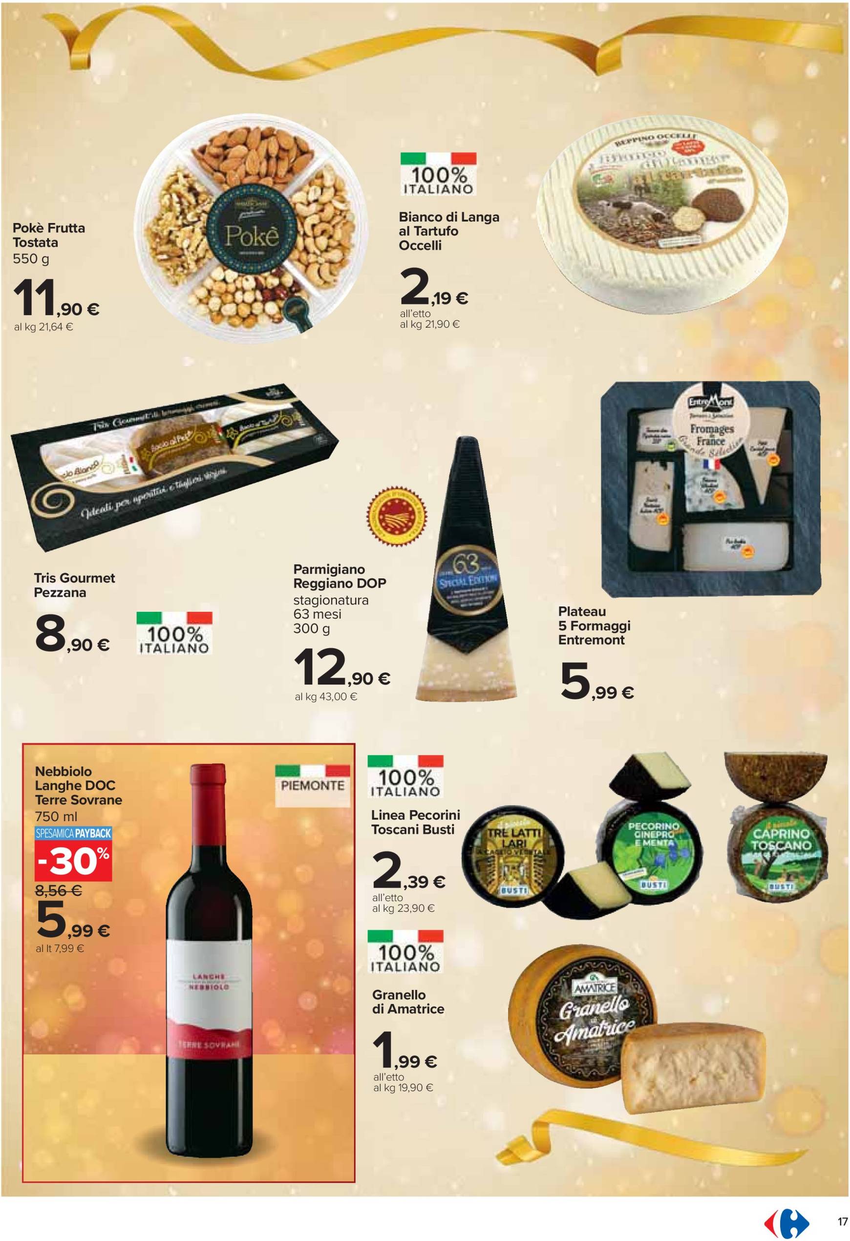 carrefour - Volantino Carrefour - Pranzo di Natale valido dal 28/11 al 24/12 - page: 17