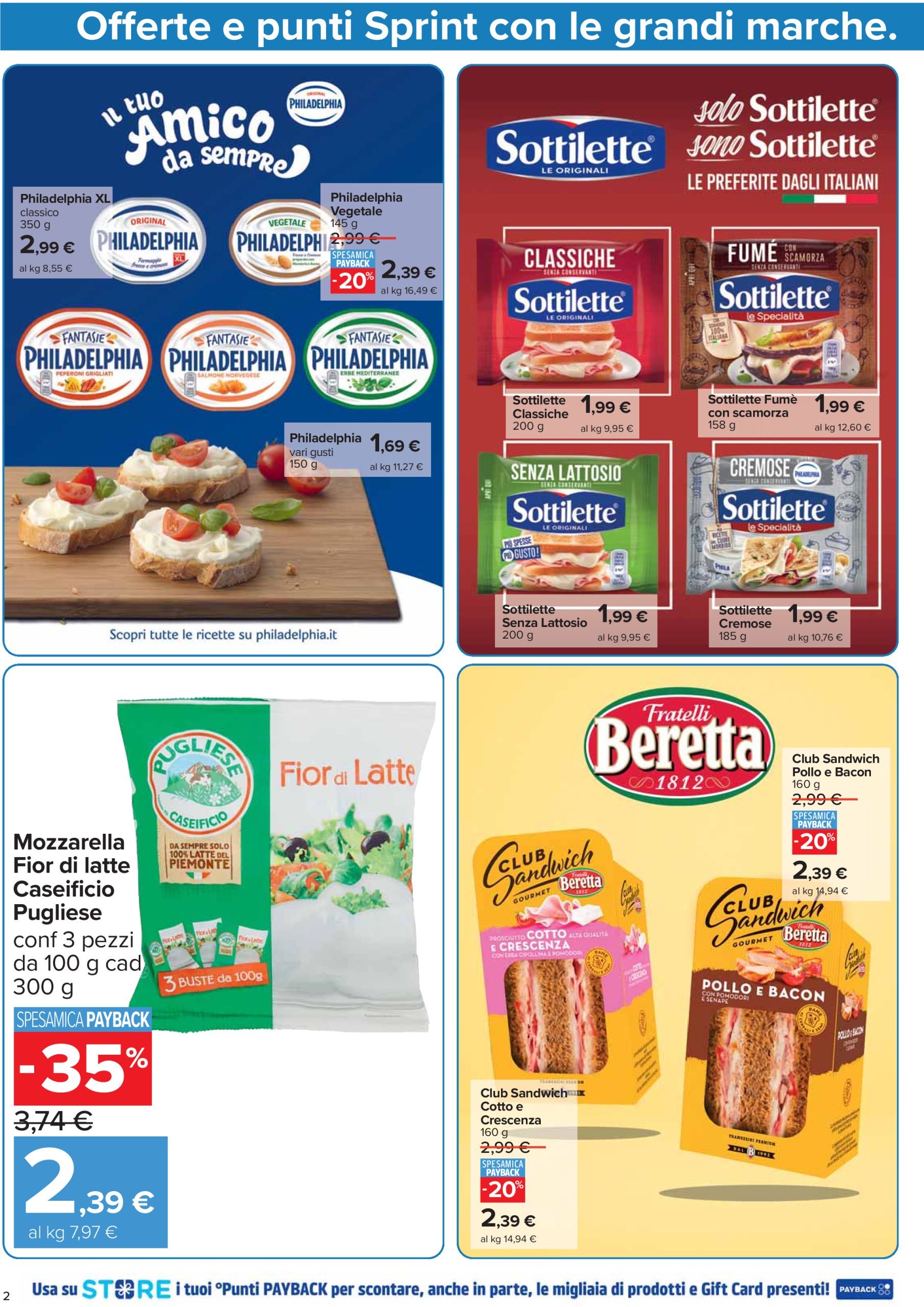 carrefour - Volantino Carrefour - Punti Sprint Payback valido dal 13/12 al 26/12 - page: 2