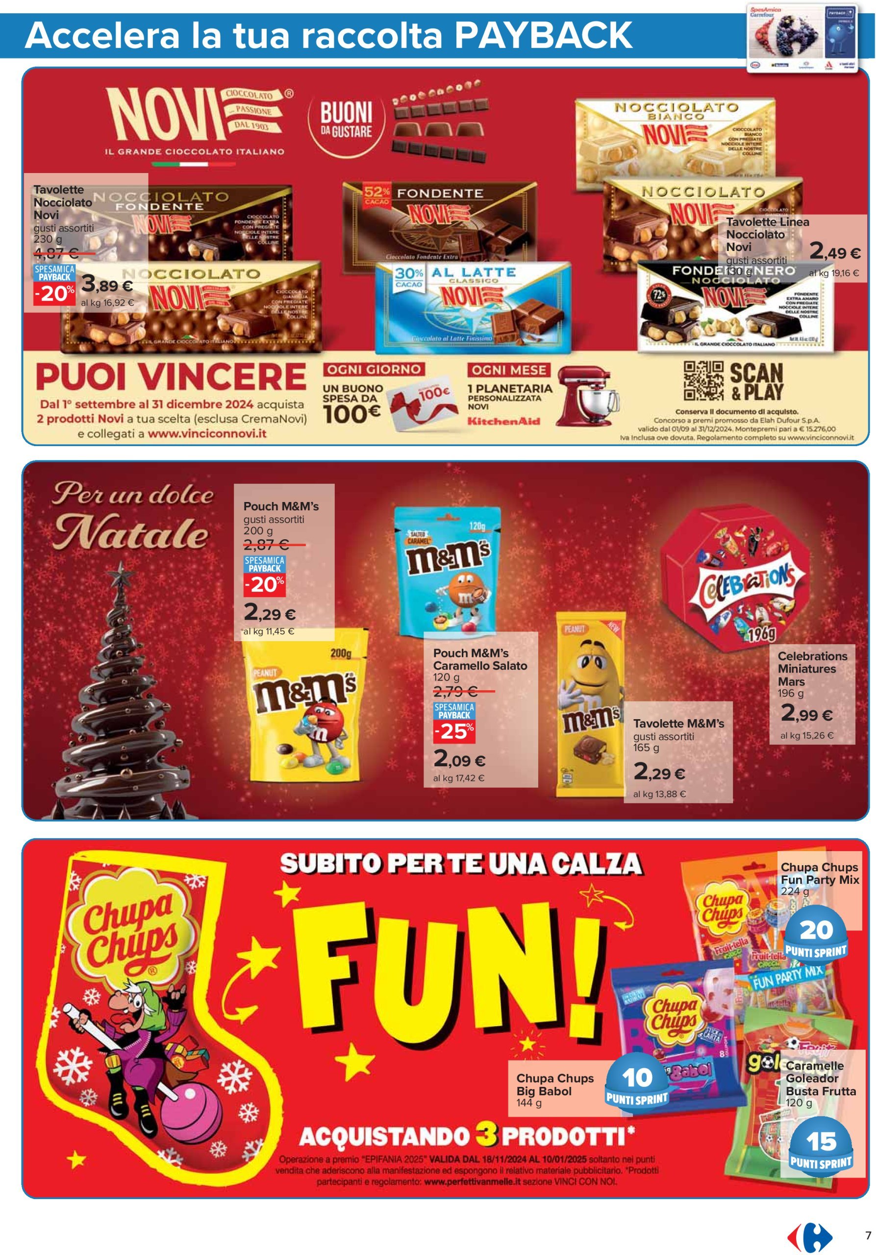 carrefour - Volantino Carrefour - Punti Sprint Payback valido dal 13/12 al 26/12 - page: 7