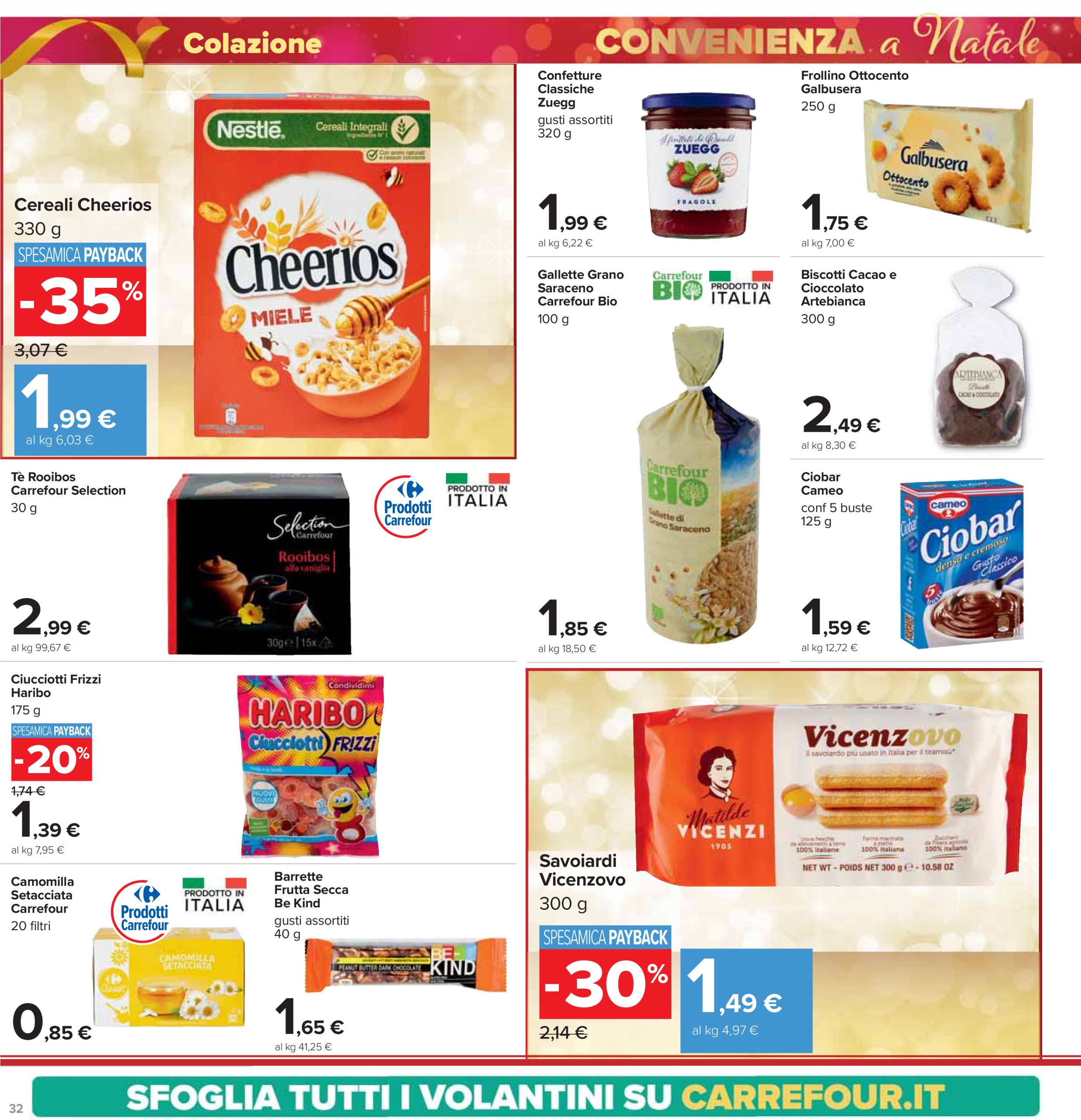 carrefour - Volantino Carrefour - Un Natale pi buono valido dal 13/12 al 26/12 - page: 32