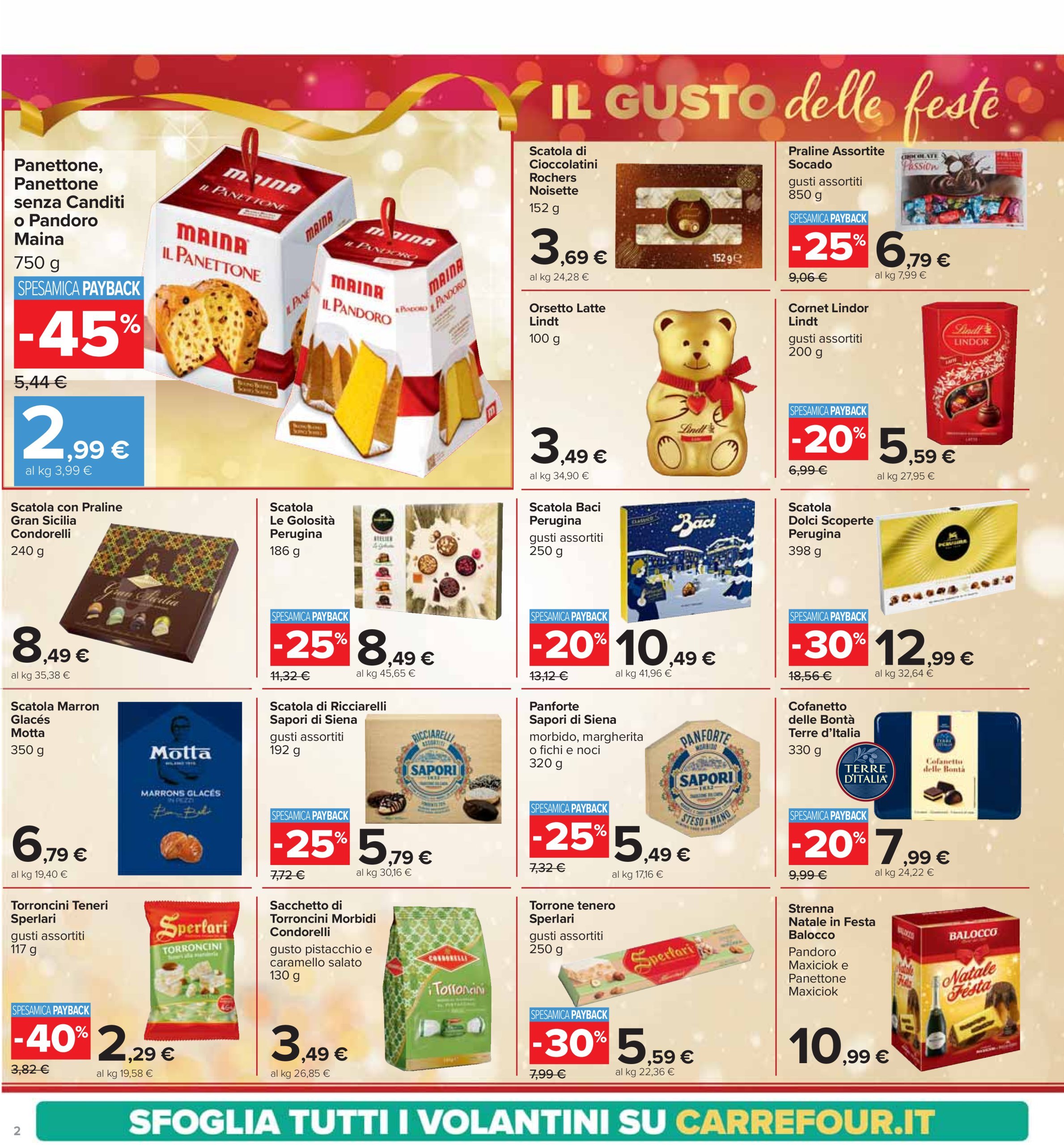 carrefour - Volantino Carrefour - Un Natale pi buono valido dal 13/12 al 26/12 - page: 2