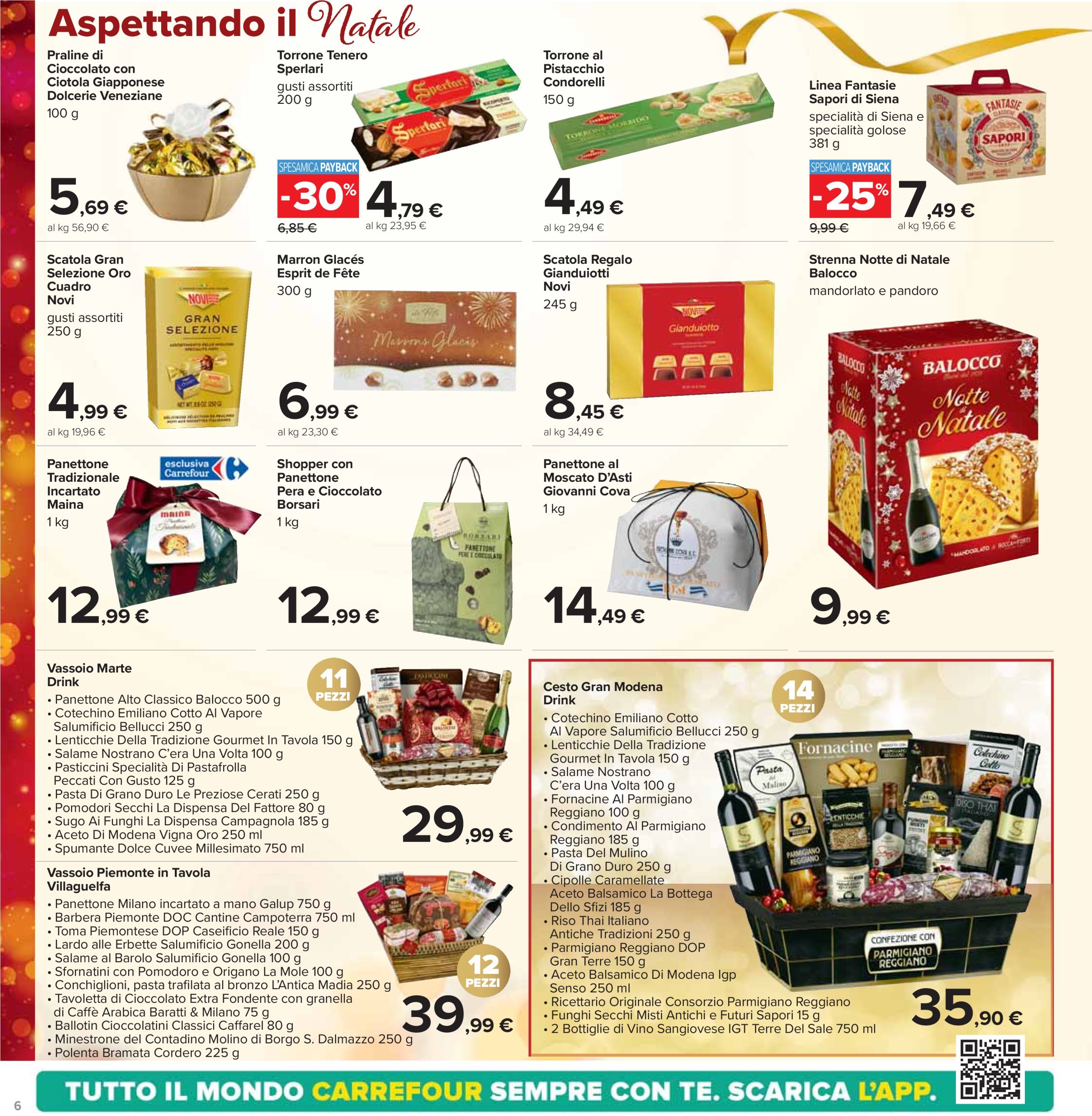 carrefour - Volantino Carrefour - Un Natale pi buono valido dal 13/12 al 26/12 - page: 6