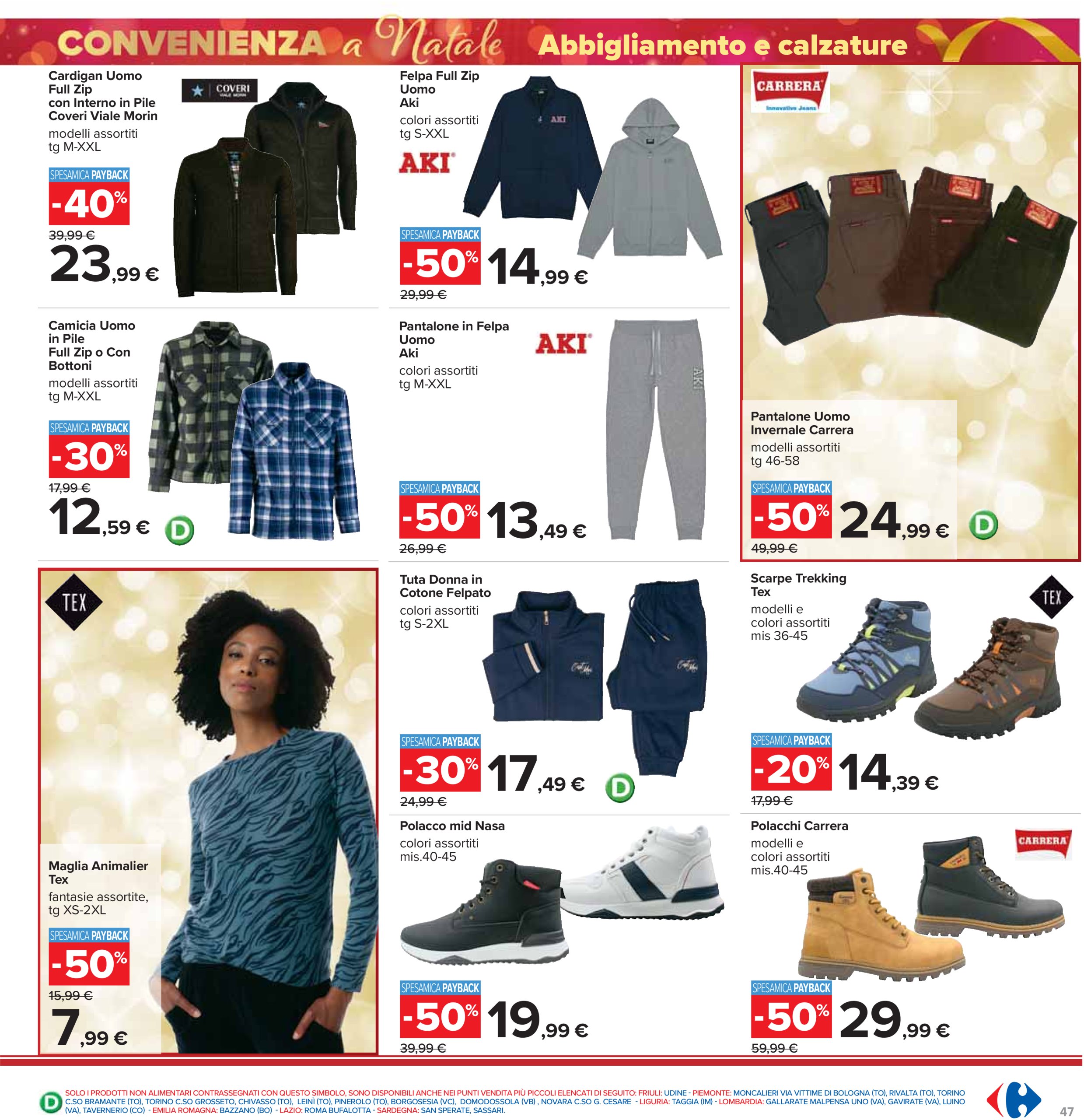 carrefour - Volantino Carrefour - Un Natale pi buono valido dal 13/12 al 26/12 - page: 47