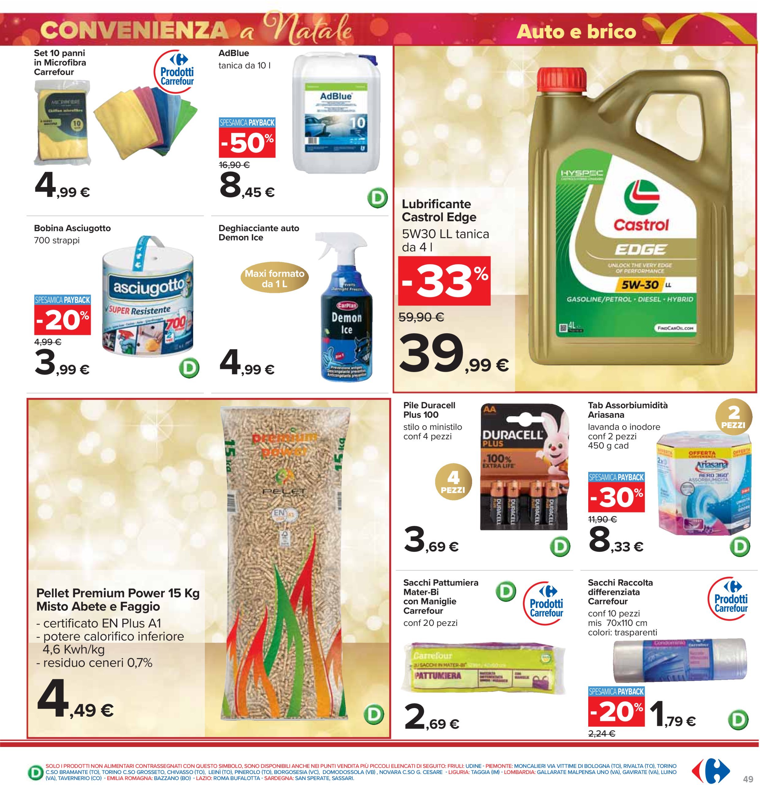 carrefour - Volantino Carrefour - Un Natale pi buono valido dal 13/12 al 26/12 - page: 49