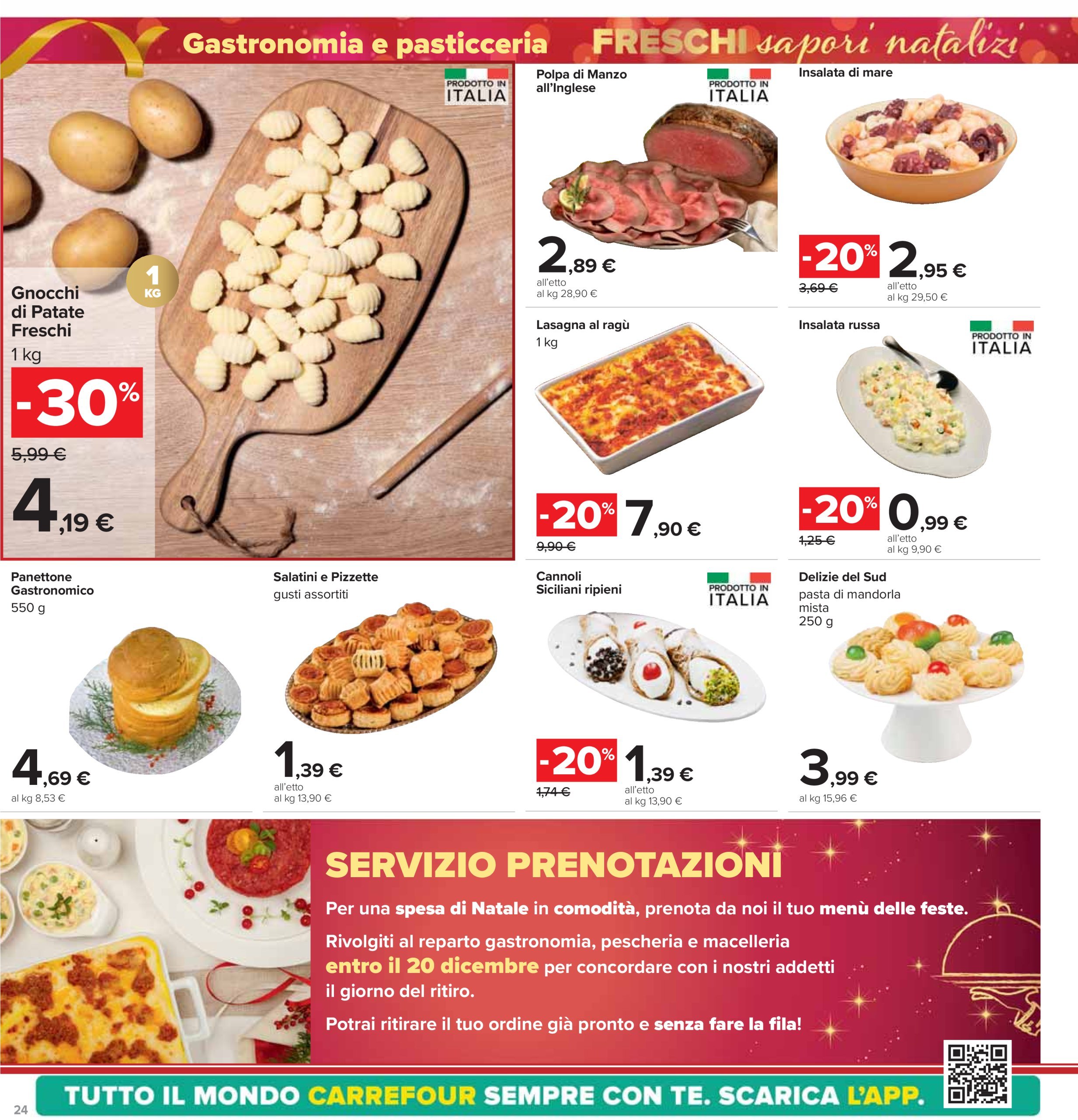 carrefour - Volantino Carrefour - Un Natale pi buono valido dal 13/12 al 26/12 - page: 24