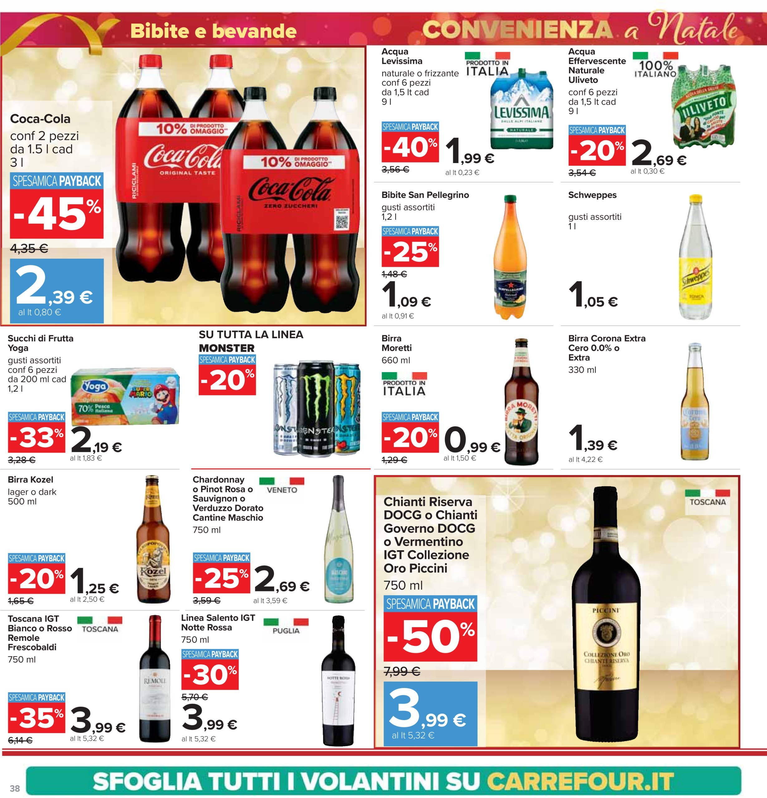 carrefour - Volantino Carrefour - Un Natale pi buono valido dal 13/12 al 26/12 - page: 38