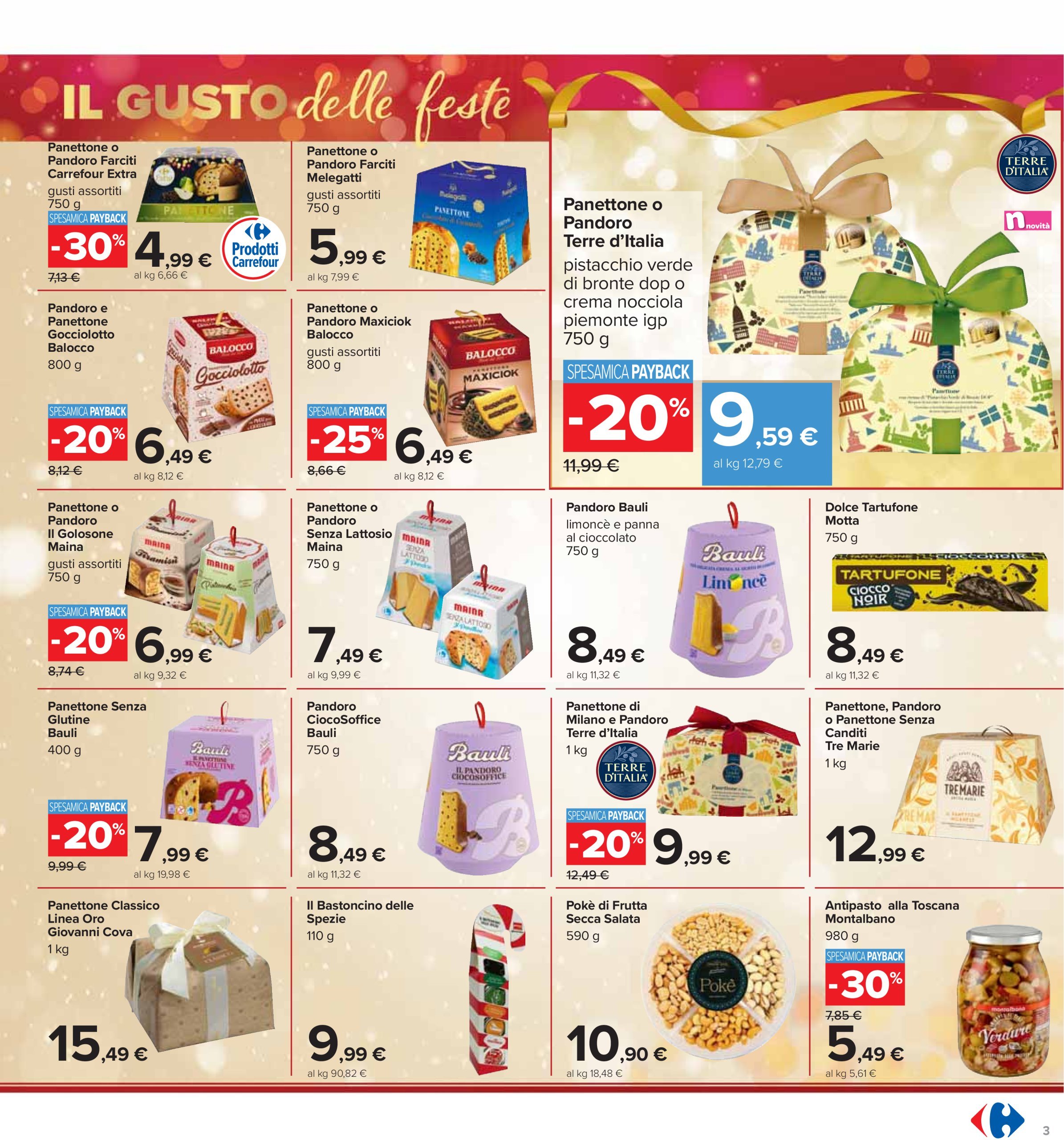 carrefour - Volantino Carrefour - Un Natale pi buono valido dal 13/12 al 26/12 - page: 3