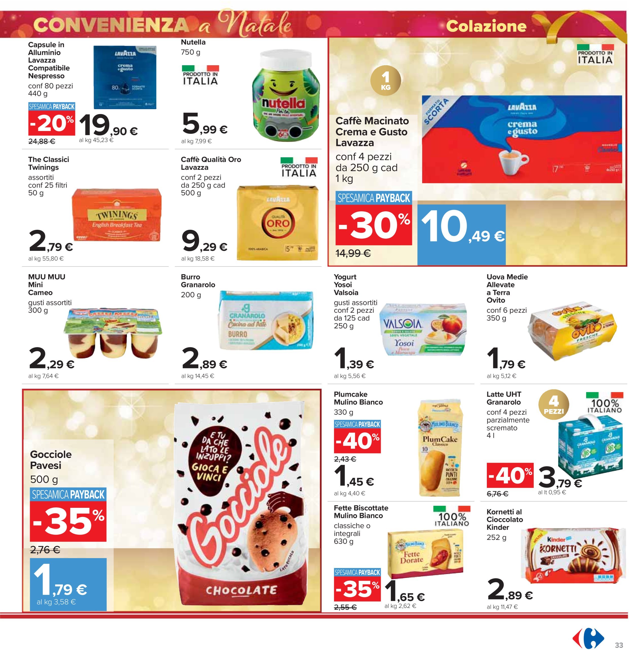 carrefour - Volantino Carrefour - Un Natale pi buono valido dal 13/12 al 26/12 - page: 33