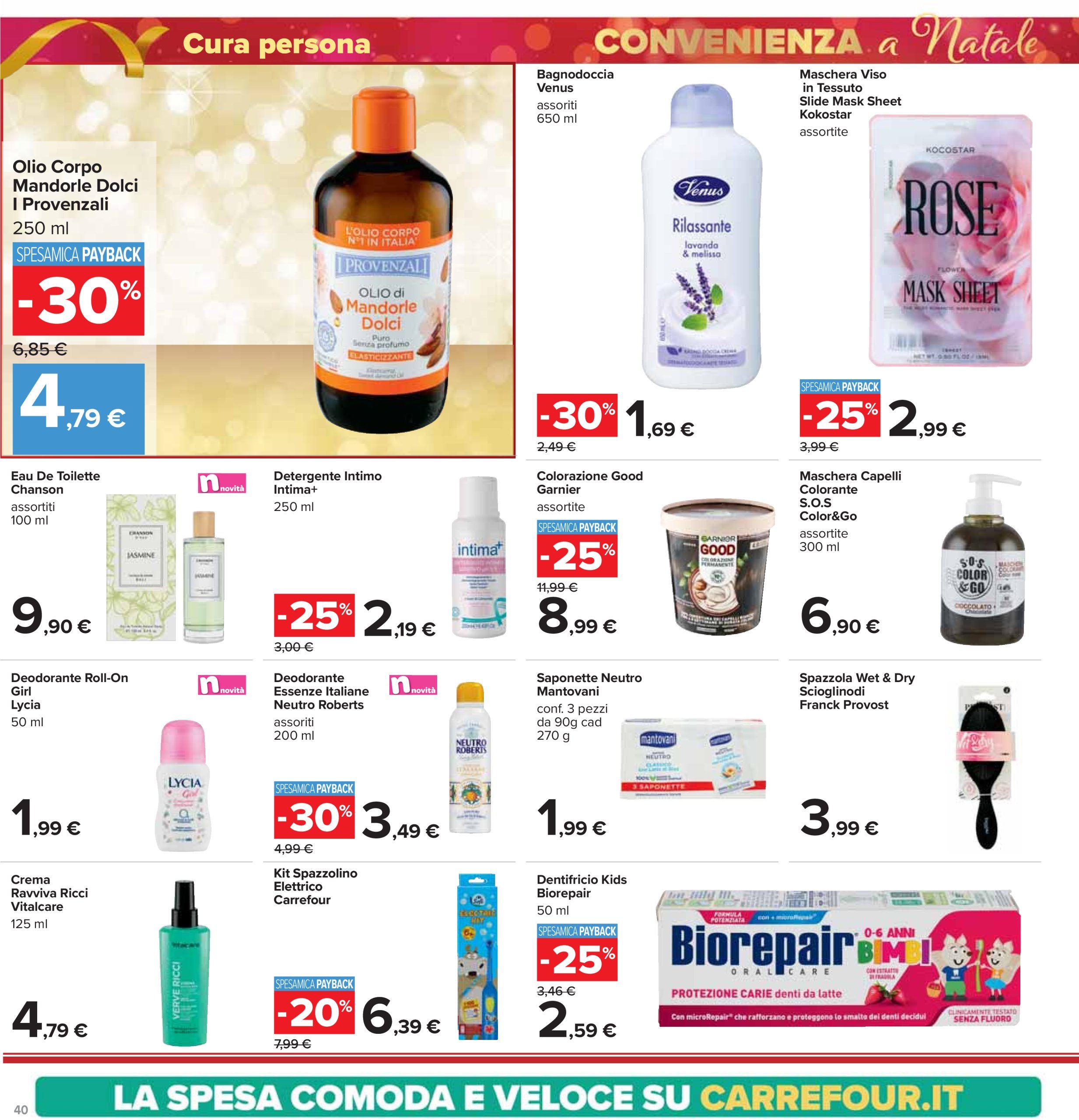 carrefour - Volantino Carrefour - Un Natale pi buono valido dal 13/12 al 26/12 - page: 40