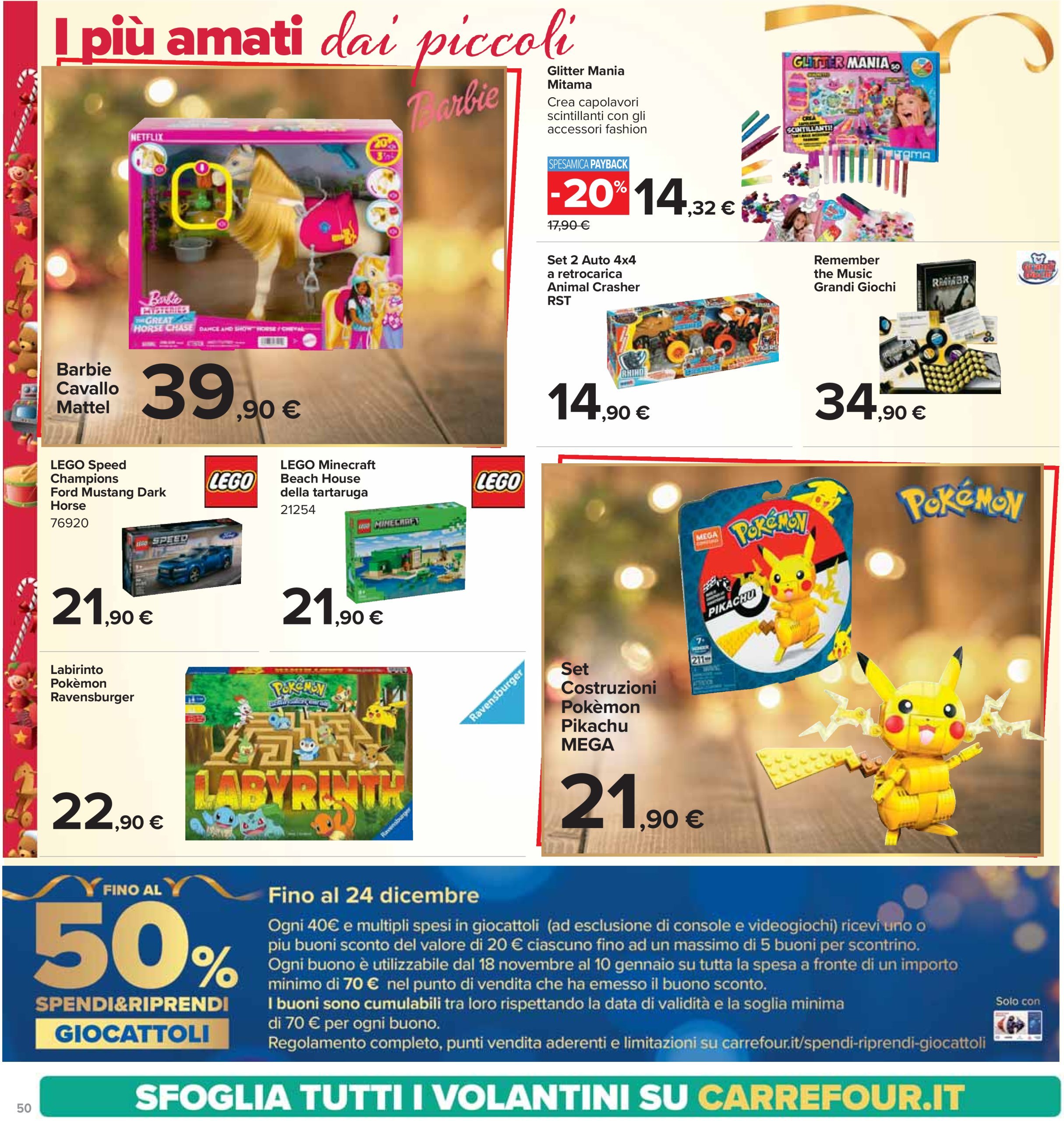 carrefour - Volantino Carrefour - Un Natale pi buono valido dal 13/12 al 26/12 - page: 50