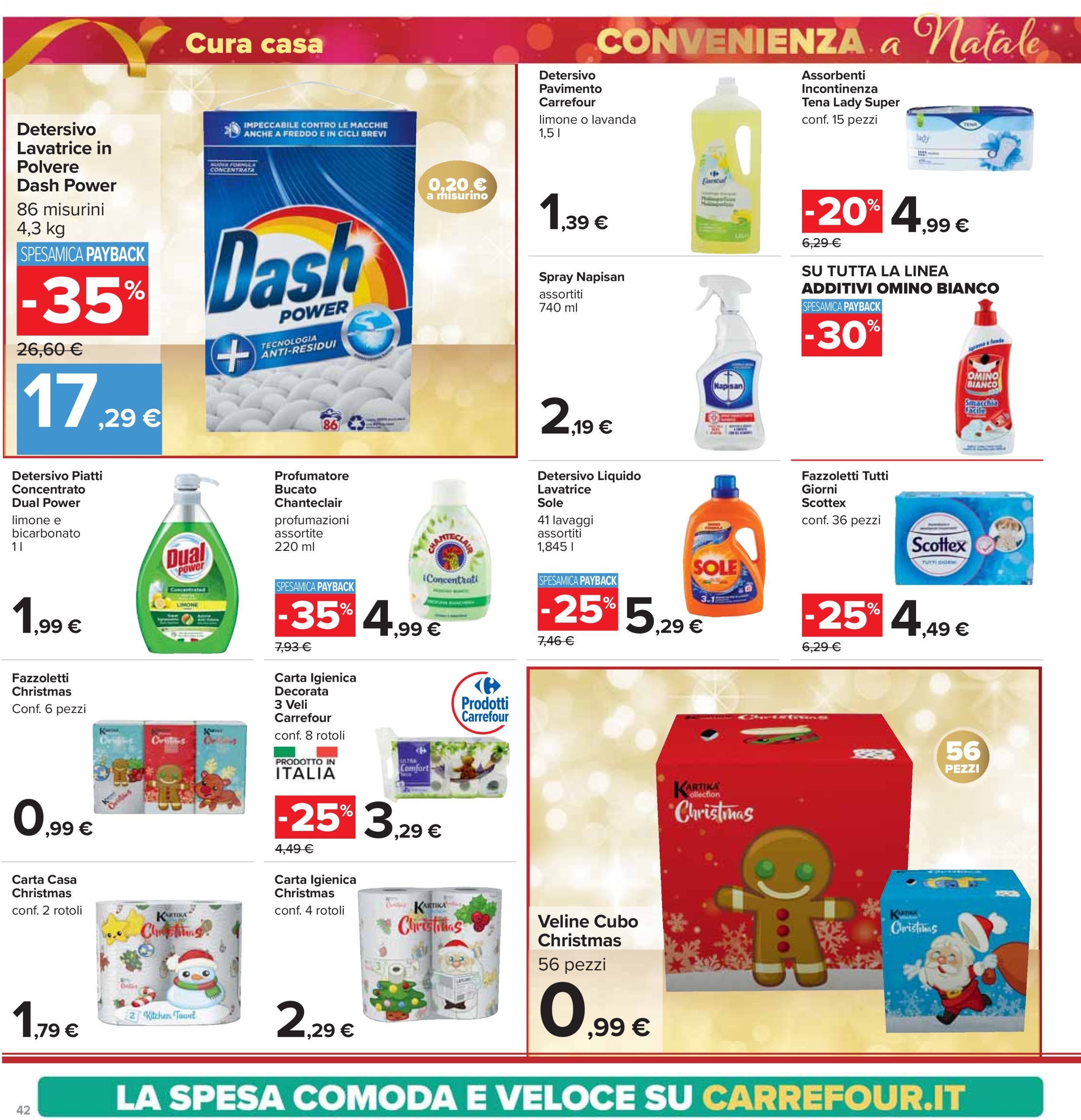 carrefour - Volantino Carrefour - Un Natale pi buono valido dal 13/12 al 26/12 - page: 42