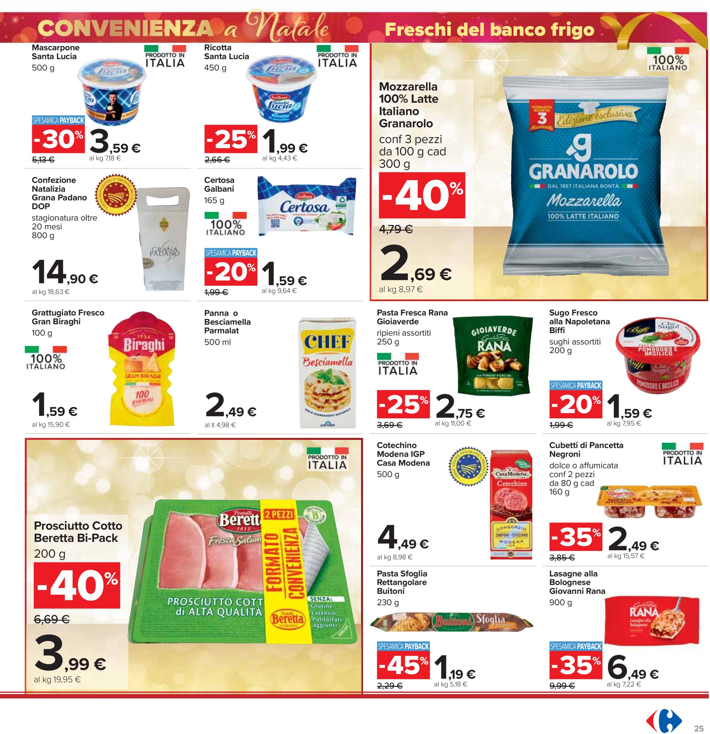 carrefour - Volantino Carrefour - Un Natale pi buono valido dal 13/12 al 26/12 - page: 25