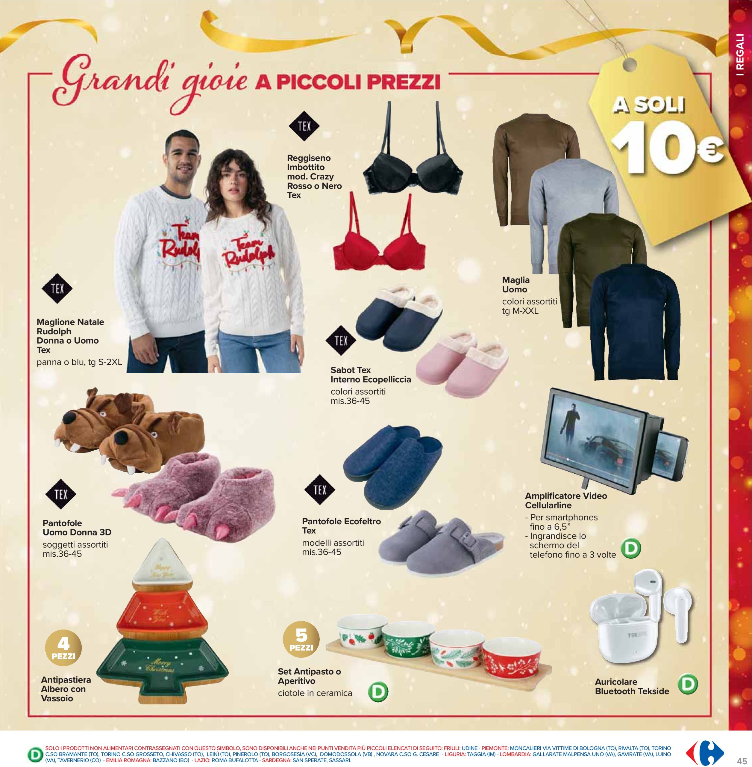 carrefour - Volantino Carrefour - Un Natale pi buono valido dal 13/12 al 26/12 - page: 45