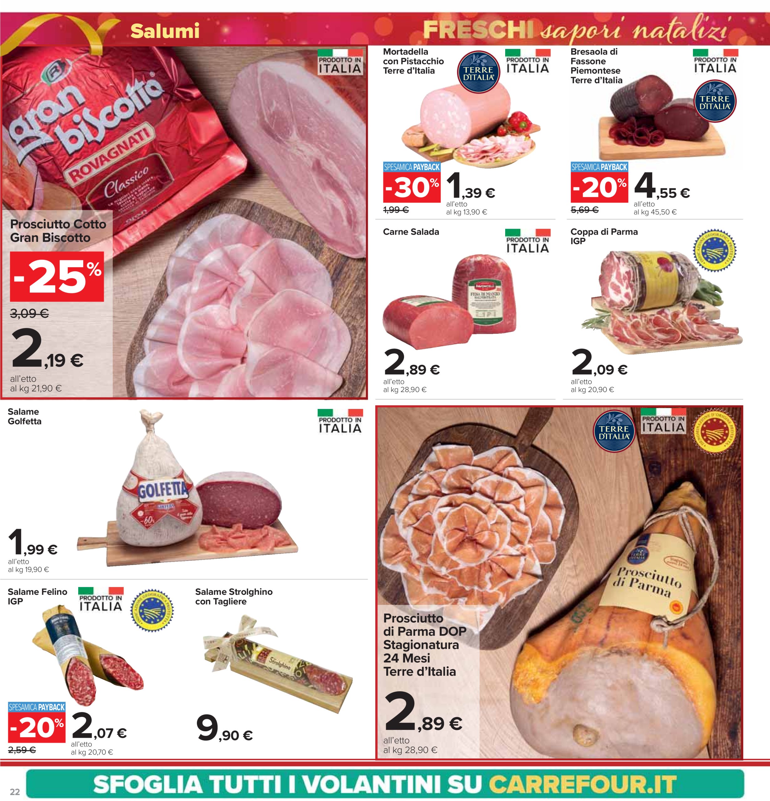 carrefour - Volantino Carrefour - Un Natale pi buono valido dal 13/12 al 26/12 - page: 22