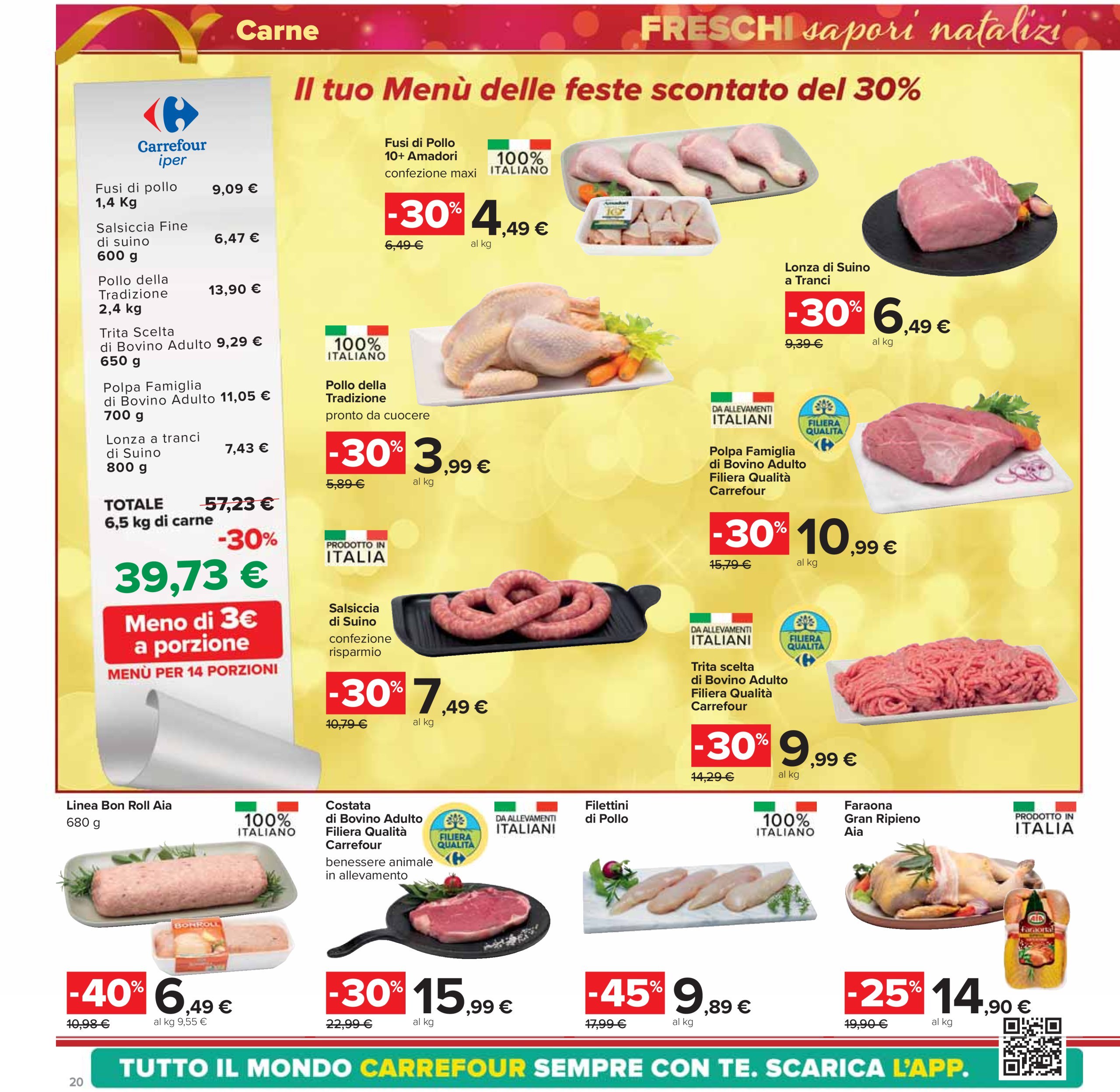 carrefour - Volantino Carrefour - Un Natale pi buono valido dal 13/12 al 26/12 - page: 20