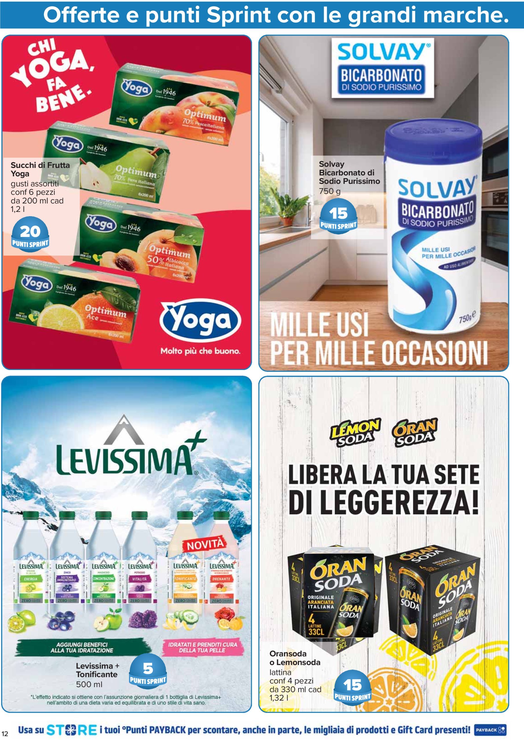 carrefour - Volantino Carrefour - Punti Sprint Payback valido dal 27/12 al 02/01 - page: 12