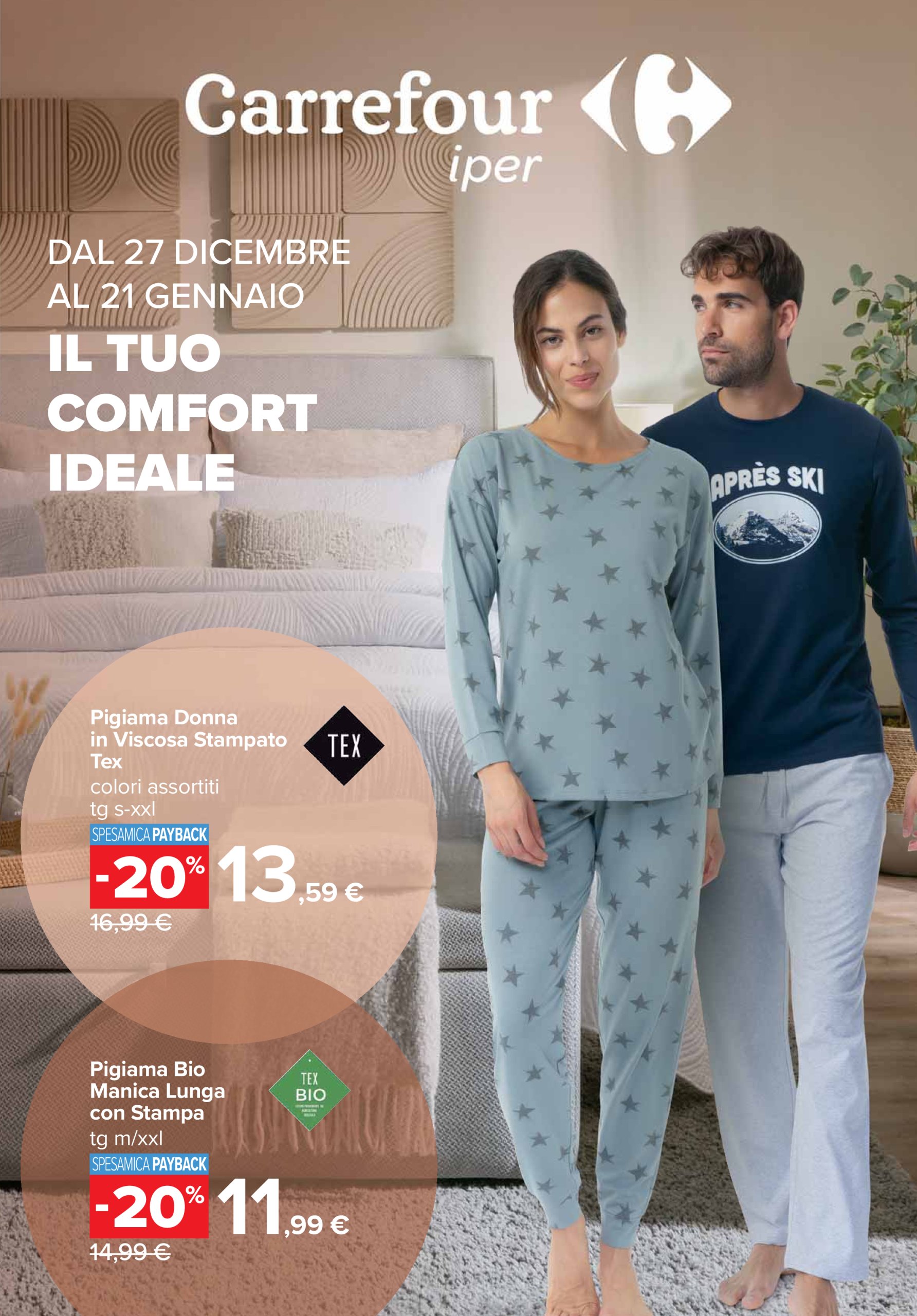 carrefour - Volantino Carrefour - Catalogo intimo valido dal 27/12 al 21/01