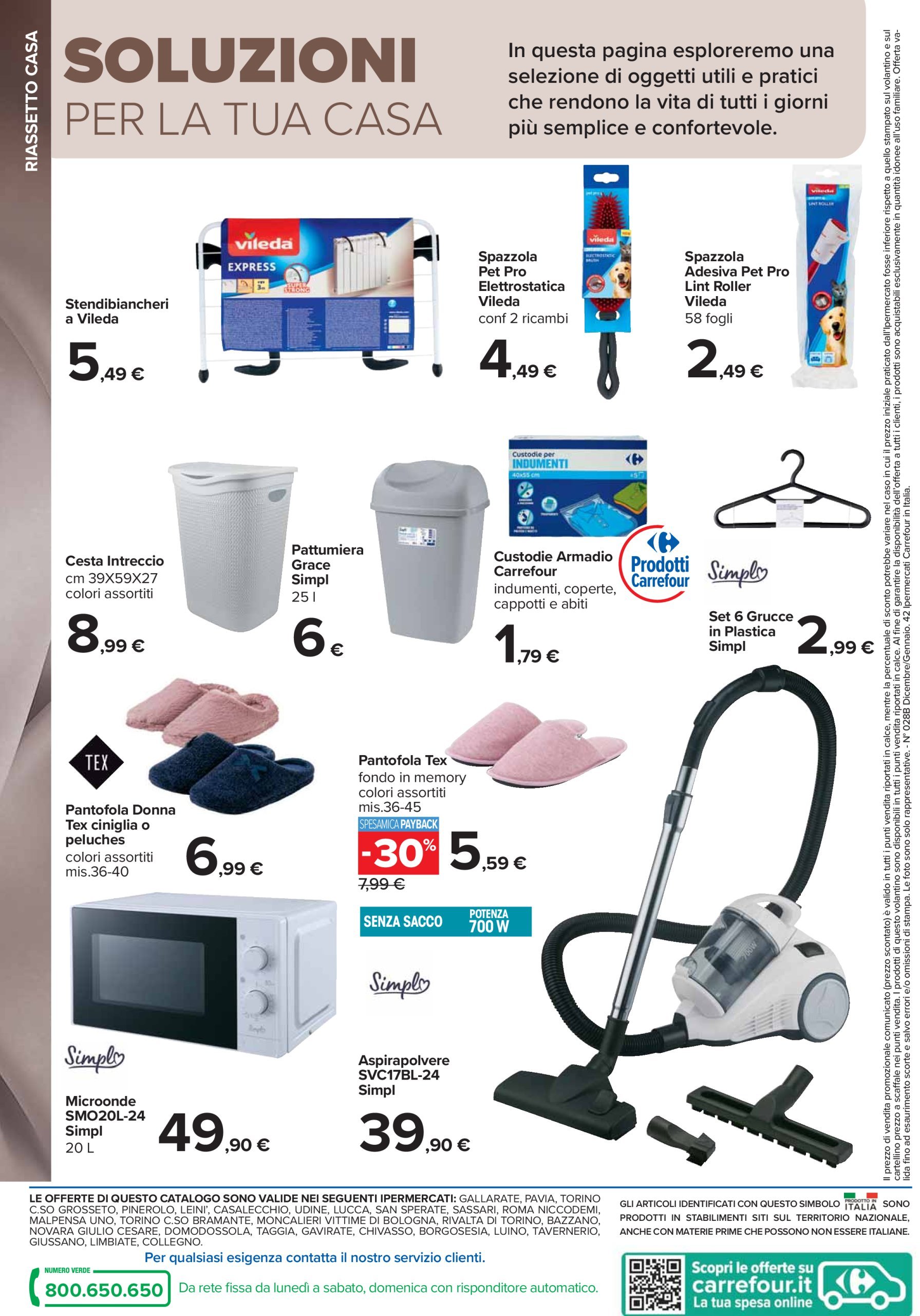 carrefour - Volantino Carrefour - Catalogo comfort quotidiano valido dal 27/12 al 26/01 - page: 12