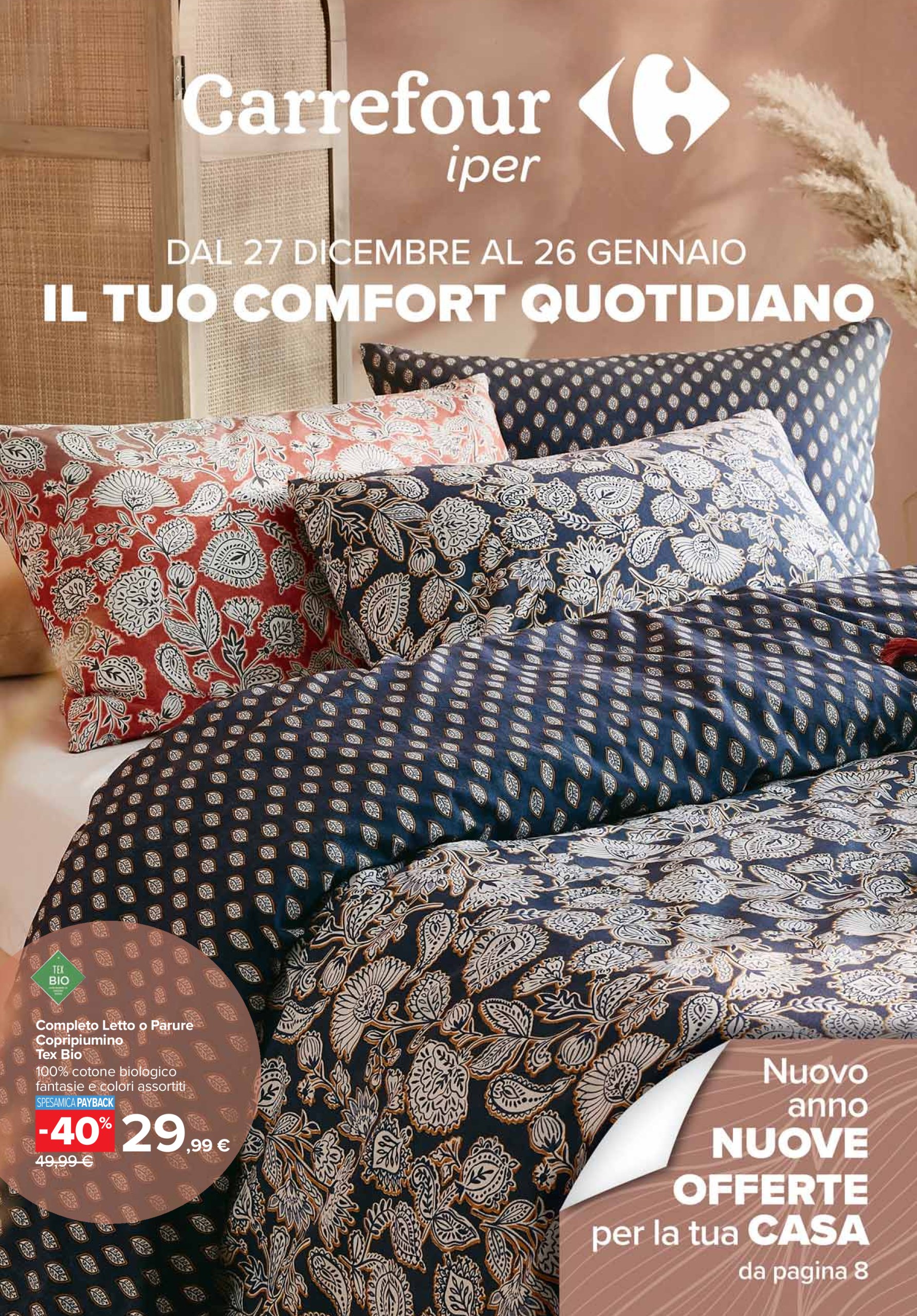 carrefour - Volantino Carrefour - Catalogo comfort quotidiano valido dal 27/12 al 26/01