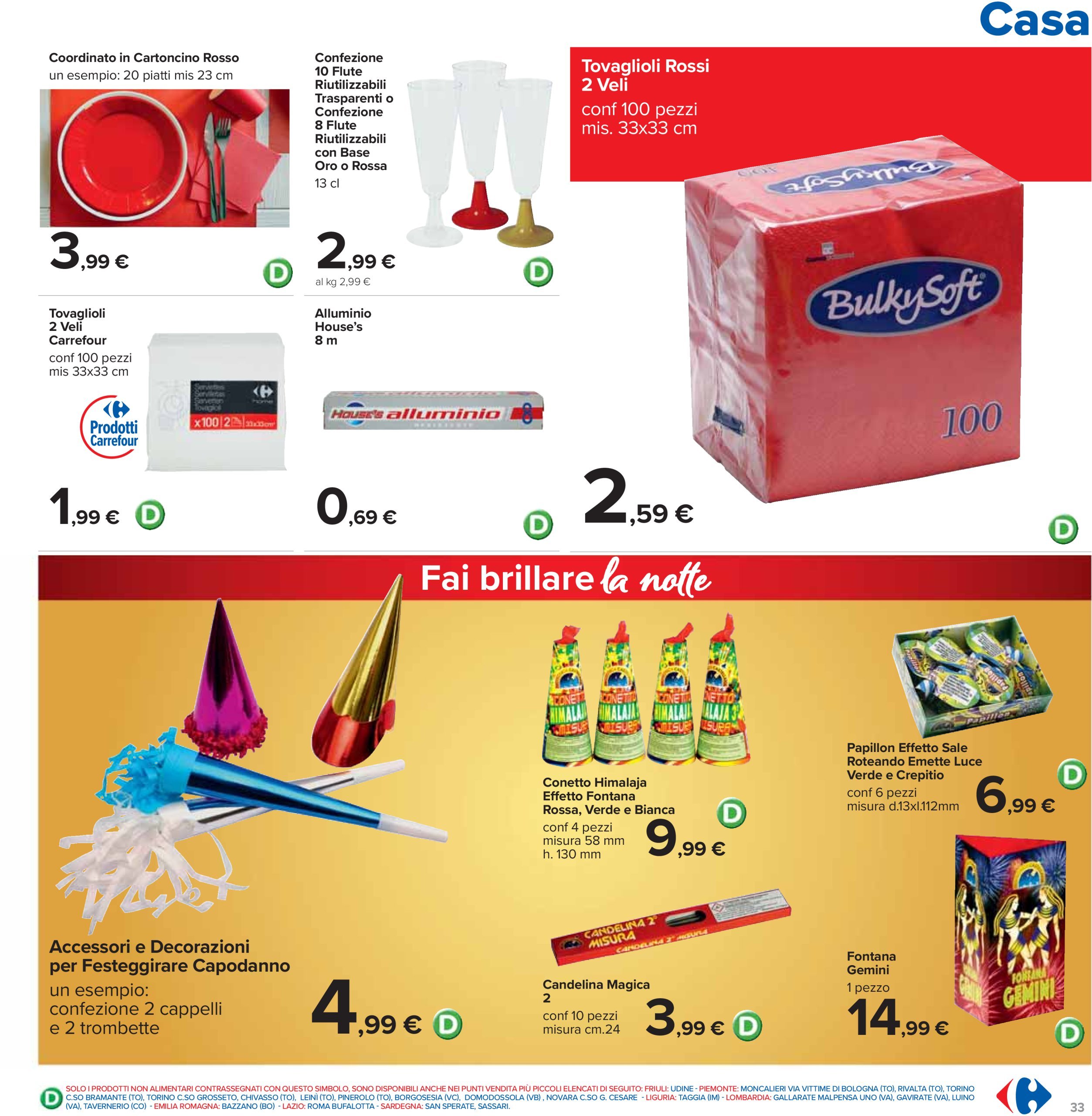 carrefour - Volantino Carrefour valido dal 27/12 al 02/01 - page: 33