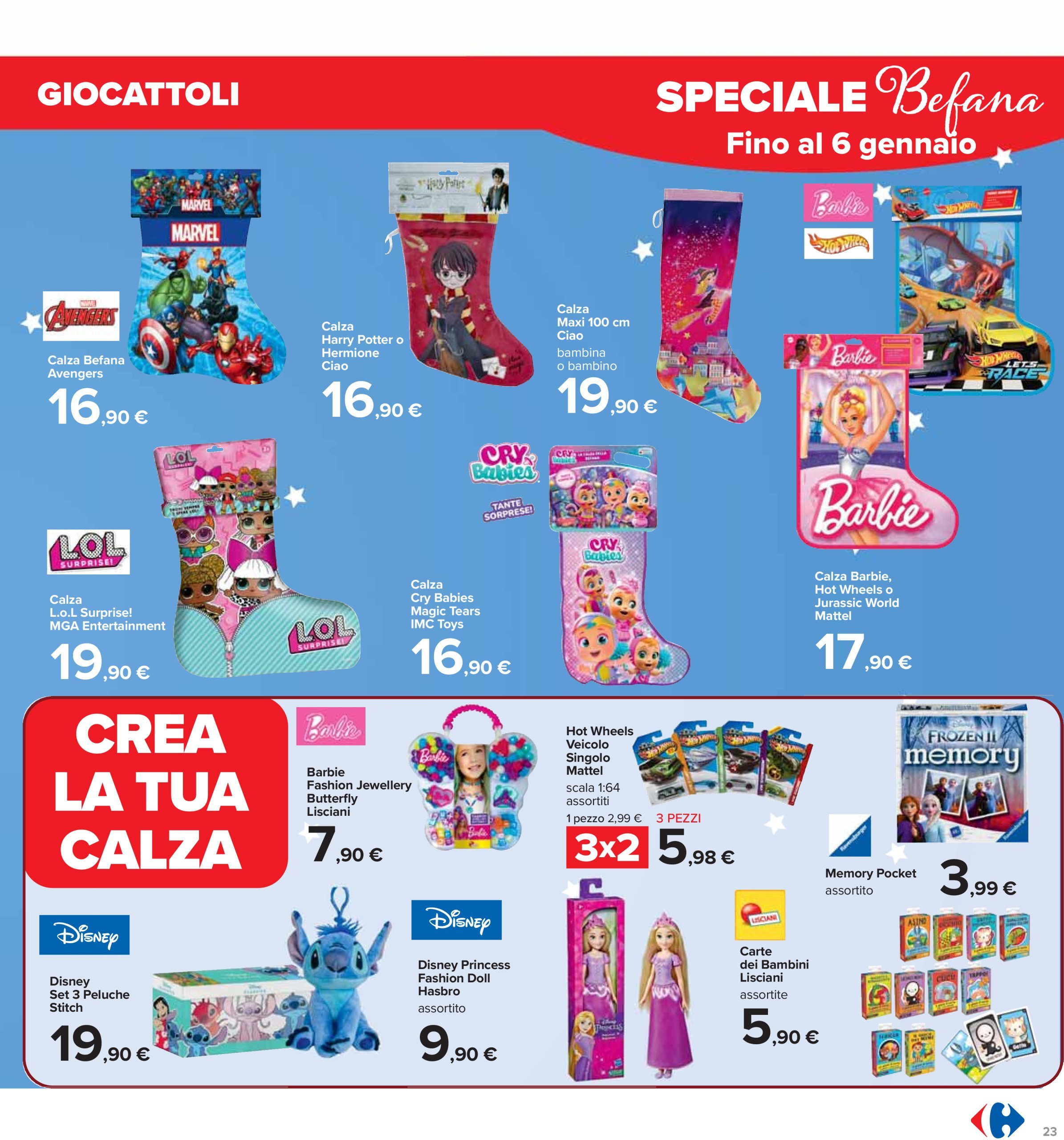 carrefour - Volantino Carrefour valido dal 27/12 al 02/01 - page: 23