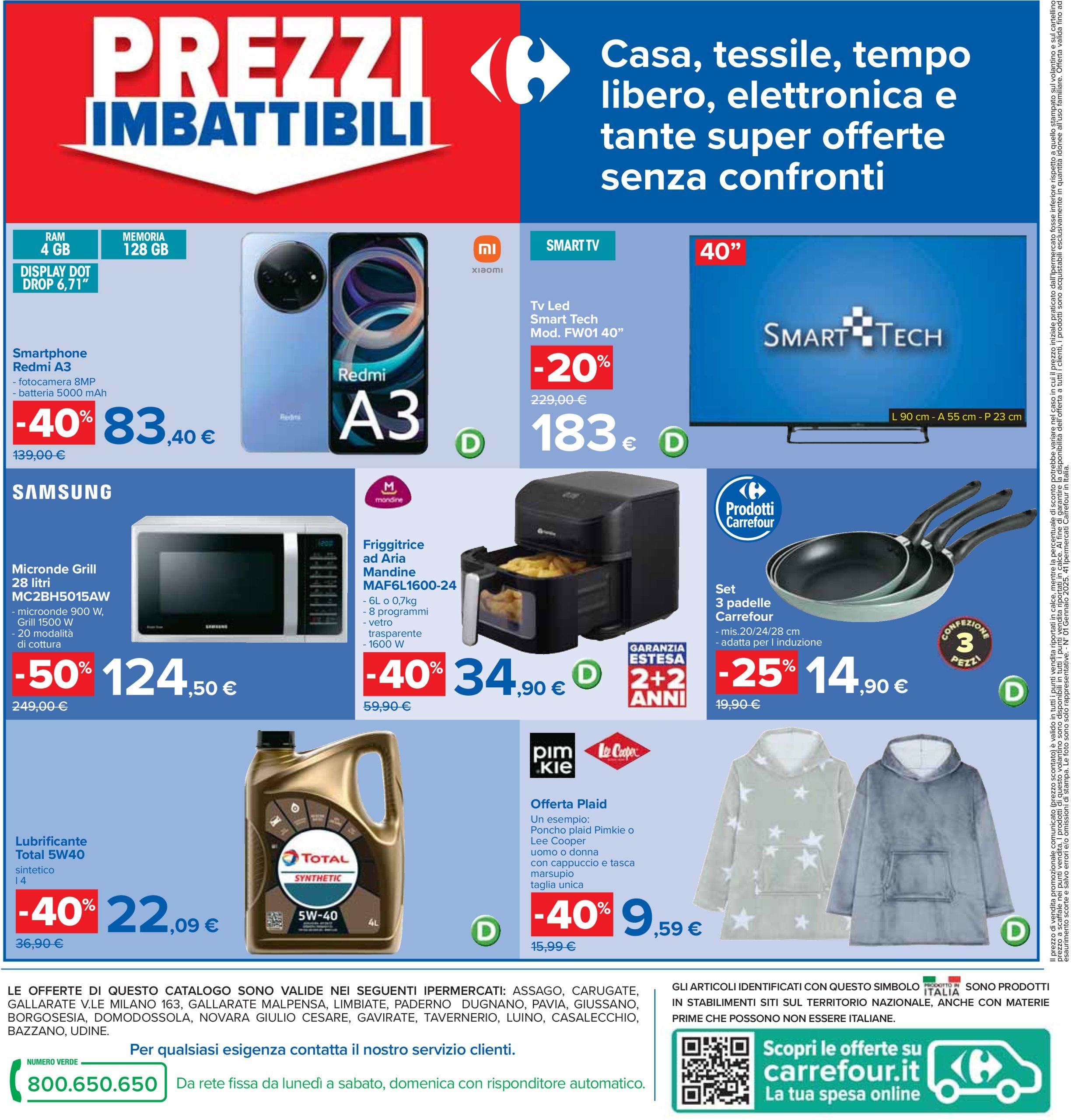 carrefour - Volantino Carrefour - Saldi 1+1 valido dal 03/01 al 15/01 - page: 41