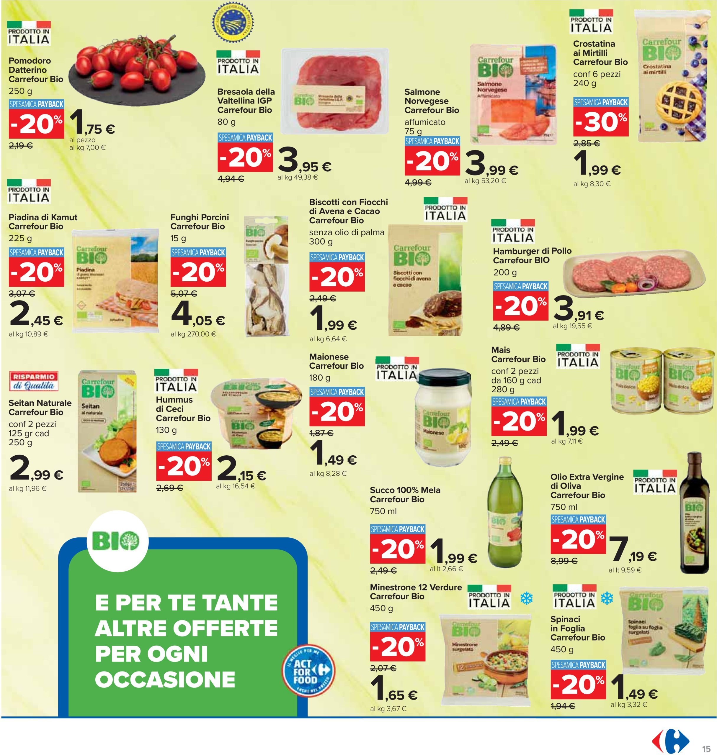 carrefour - Volantino Carrefour - Saldi 1+1 valido dal 03/01 al 15/01 - page: 15