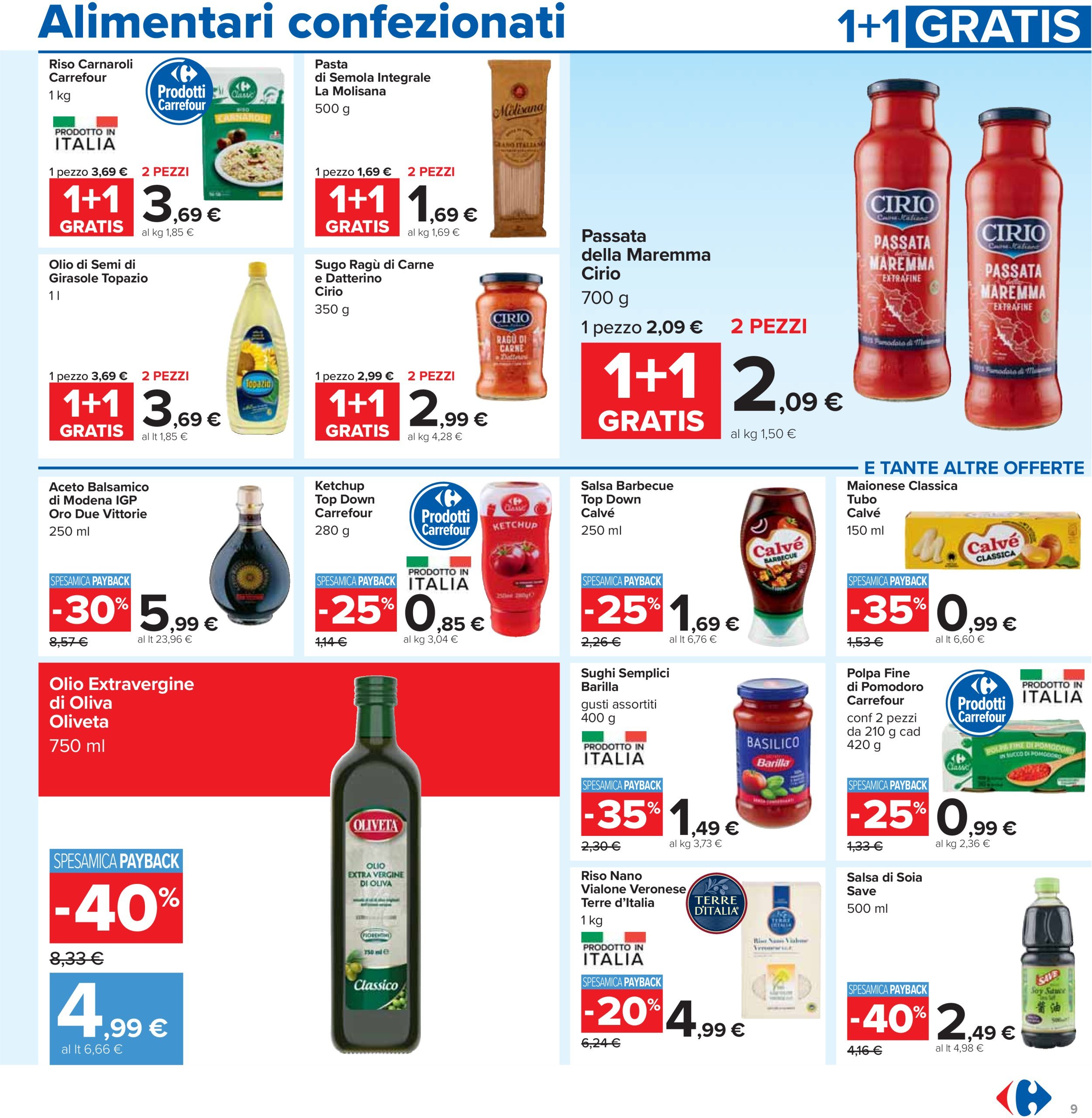 carrefour - Volantino Carrefour - Saldi 1+1 valido dal 03/01 al 15/01 - page: 9