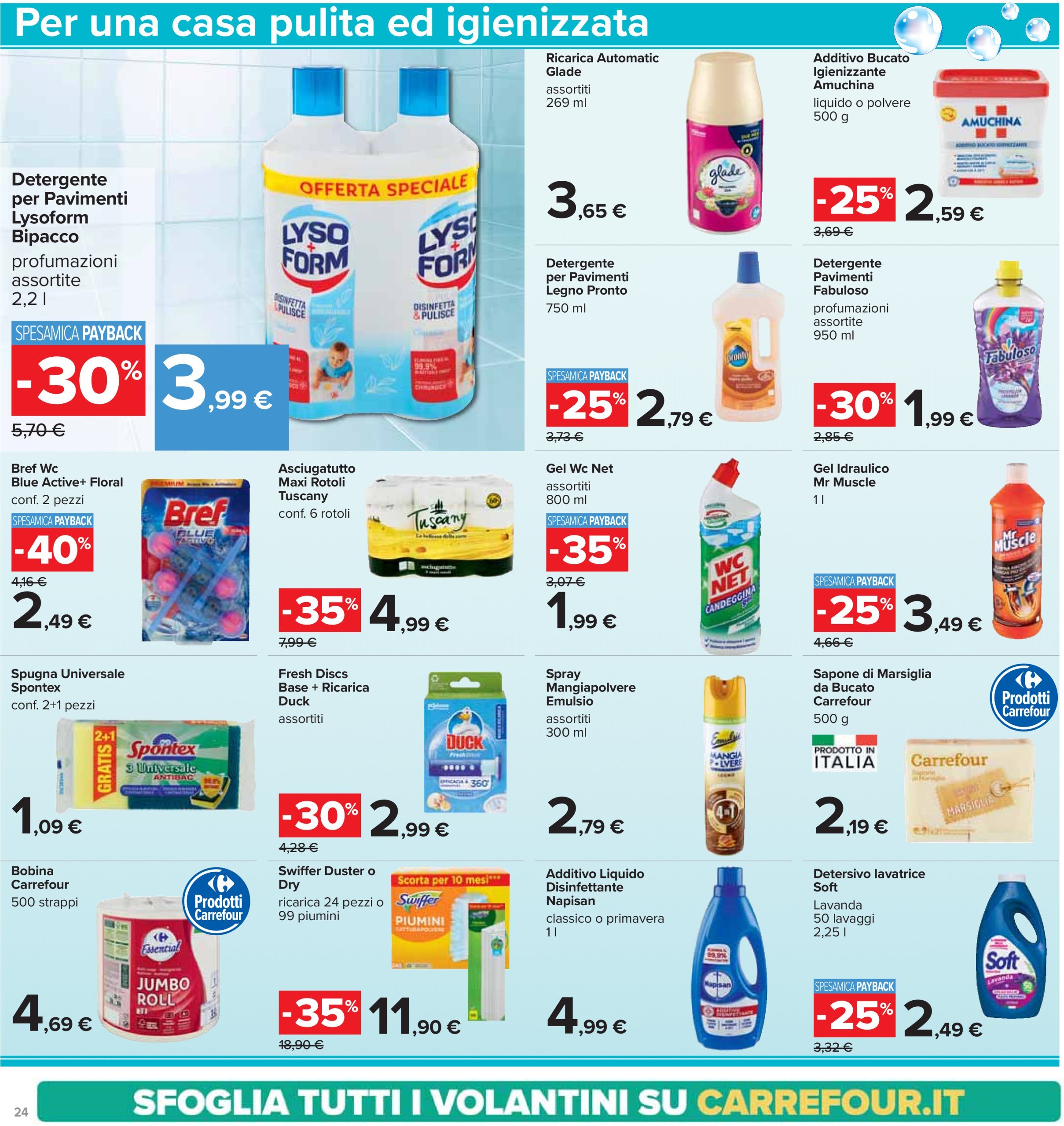 carrefour - Volantino Carrefour - Saldi 1+1 valido dal 03/01 al 15/01 - page: 24