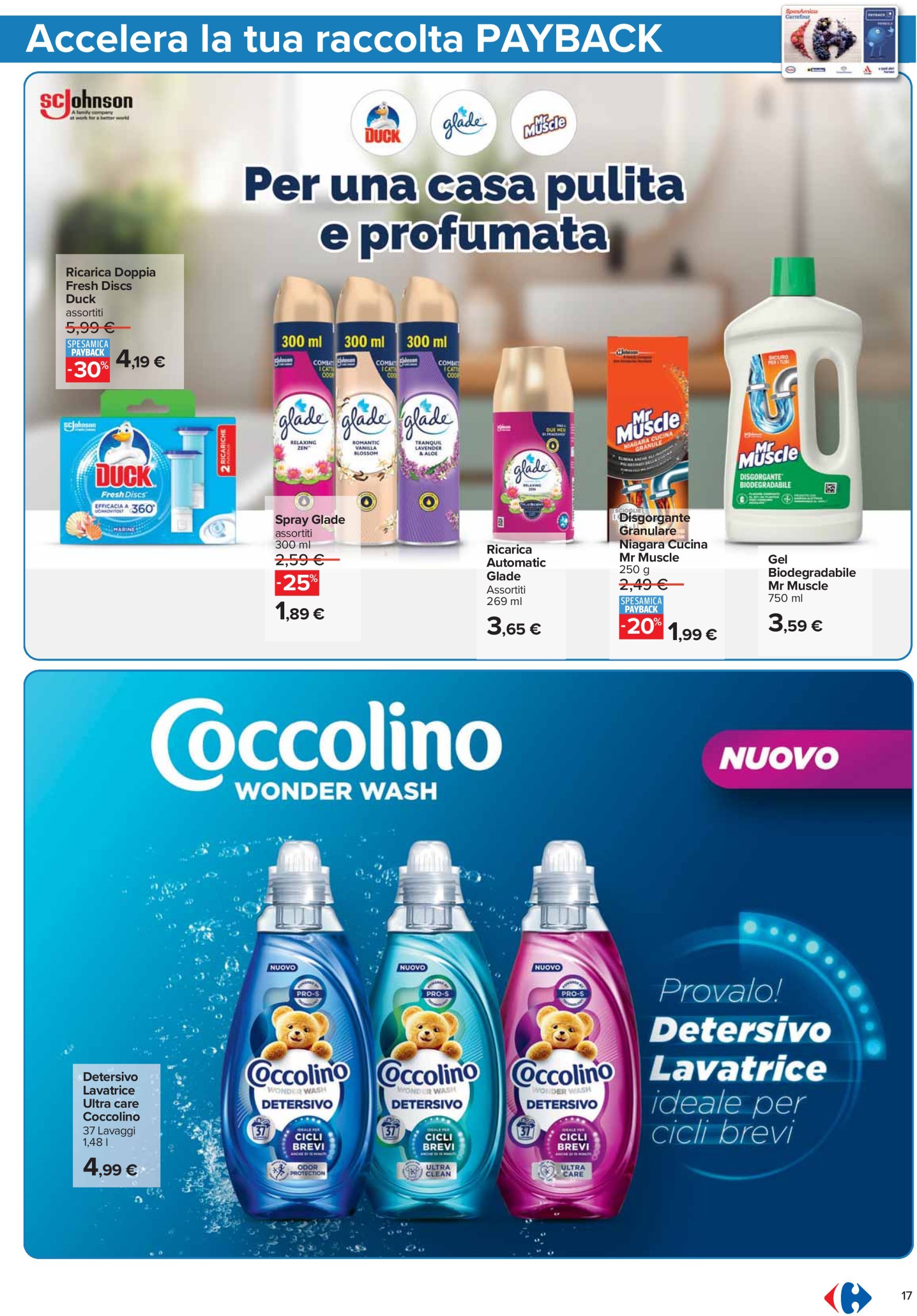 carrefour - Volantino Carrefour - Punti Sprint Payback valido dal 03/01 al 15/01 - page: 17