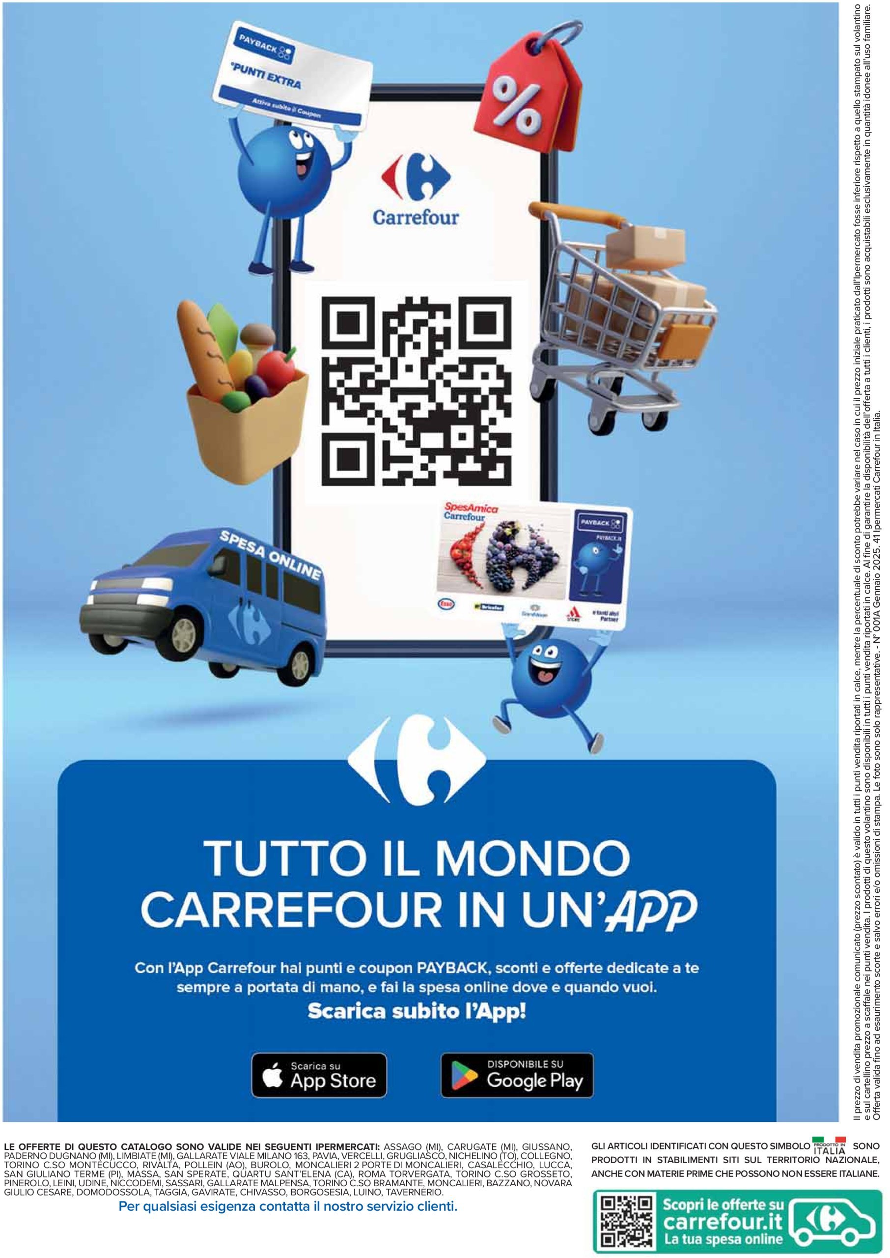 carrefour - Volantino Carrefour - Punti Sprint Payback valido dal 03/01 al 15/01 - page: 20