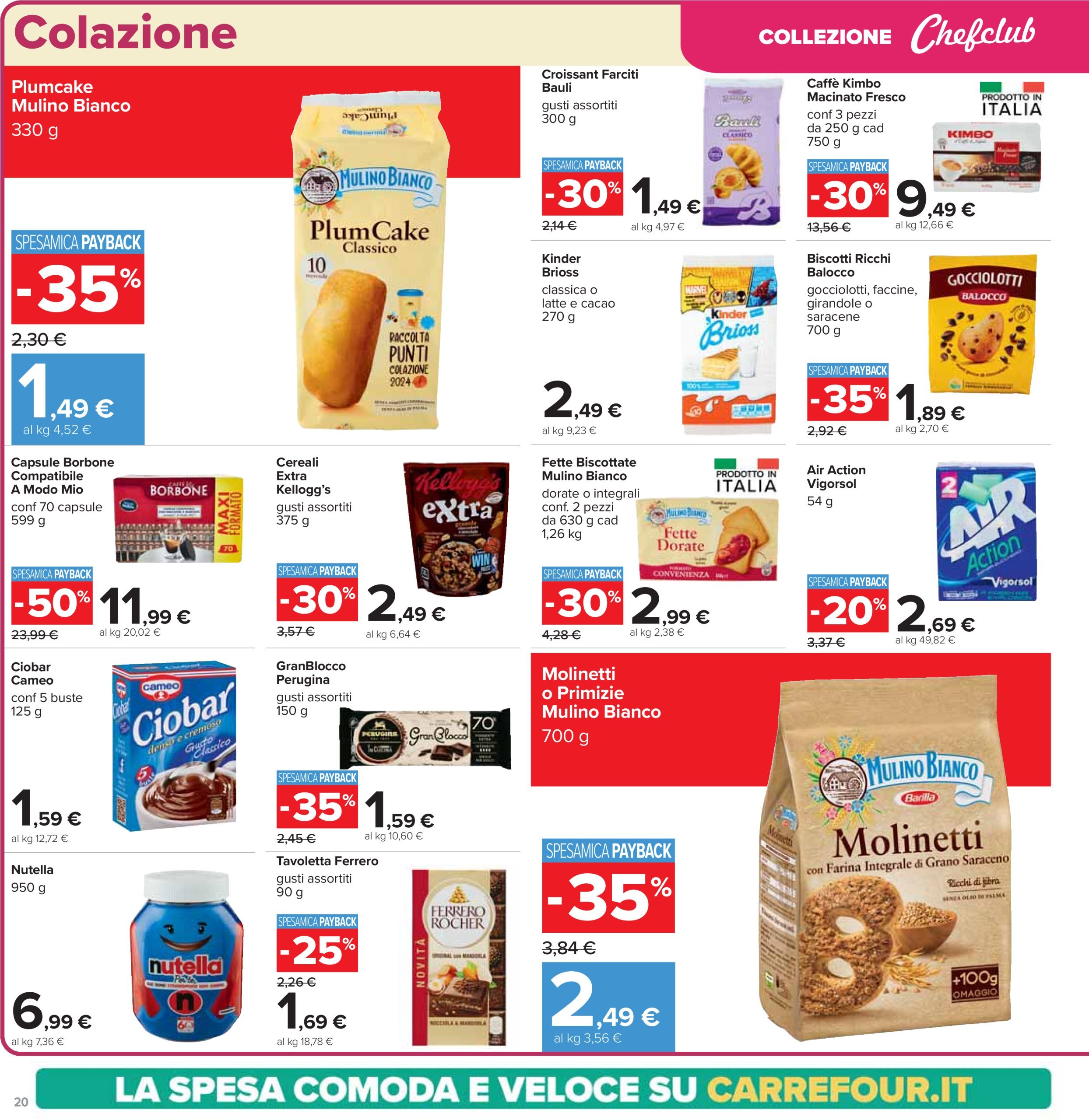 carrefour - Volantino Carrefour - Sottocosto Freschi valido dal 16/01 al 27/01 - page: 20