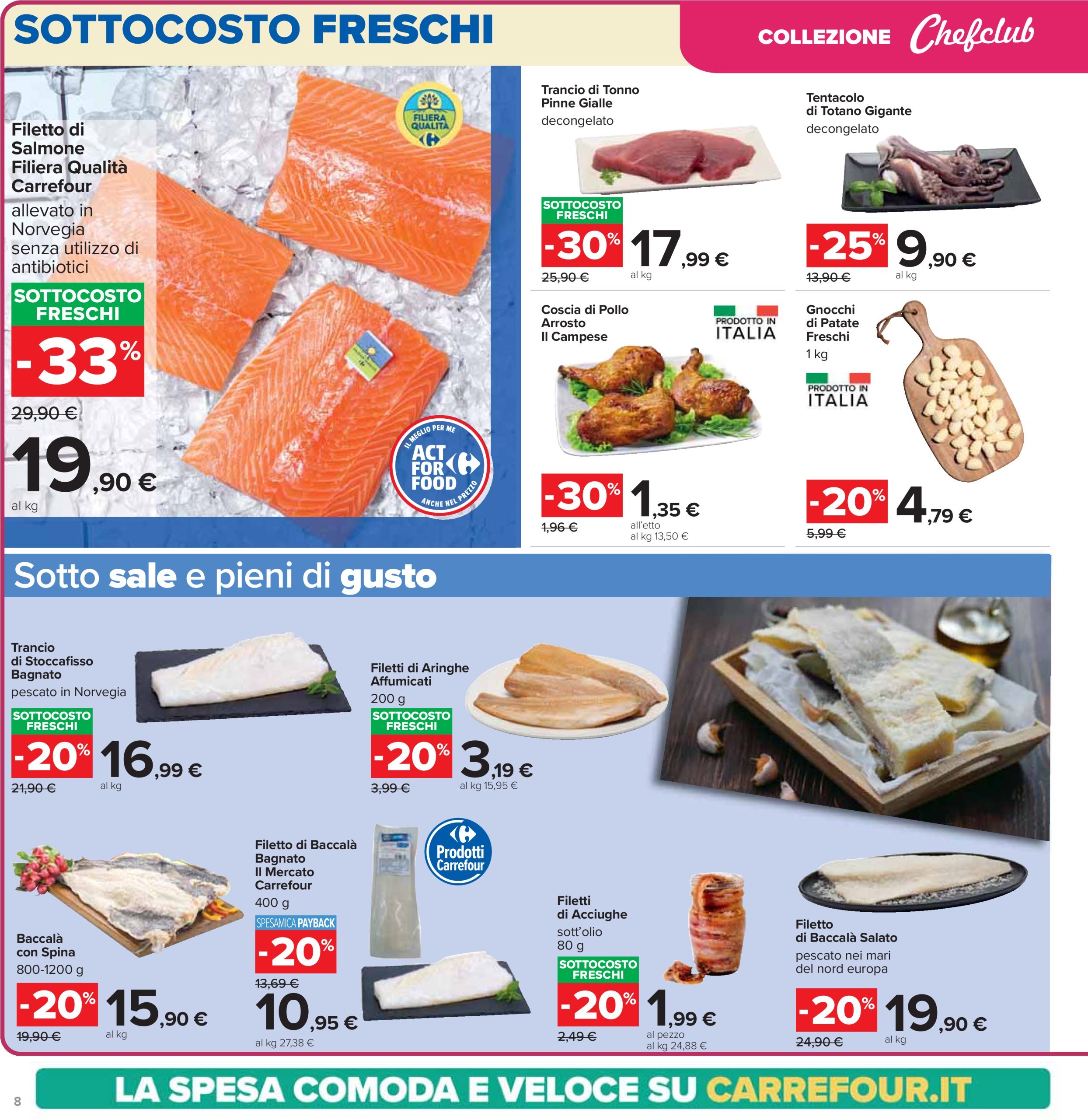 carrefour - Volantino Carrefour - Sottocosto Freschi valido dal 16/01 al 27/01 - page: 8