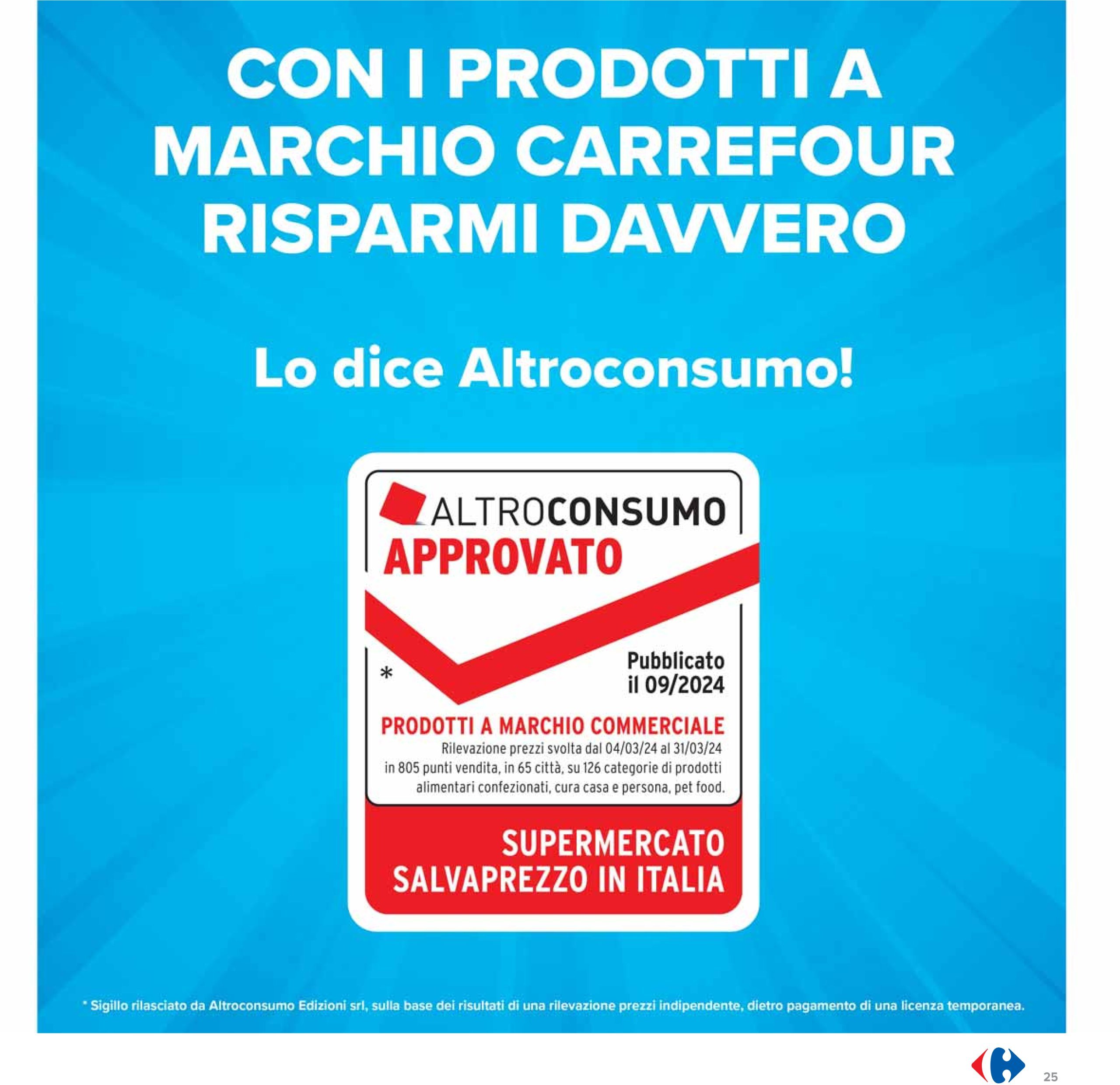 carrefour - Volantino Carrefour - Sottocosto Freschi valido dal 16/01 al 27/01 - page: 25