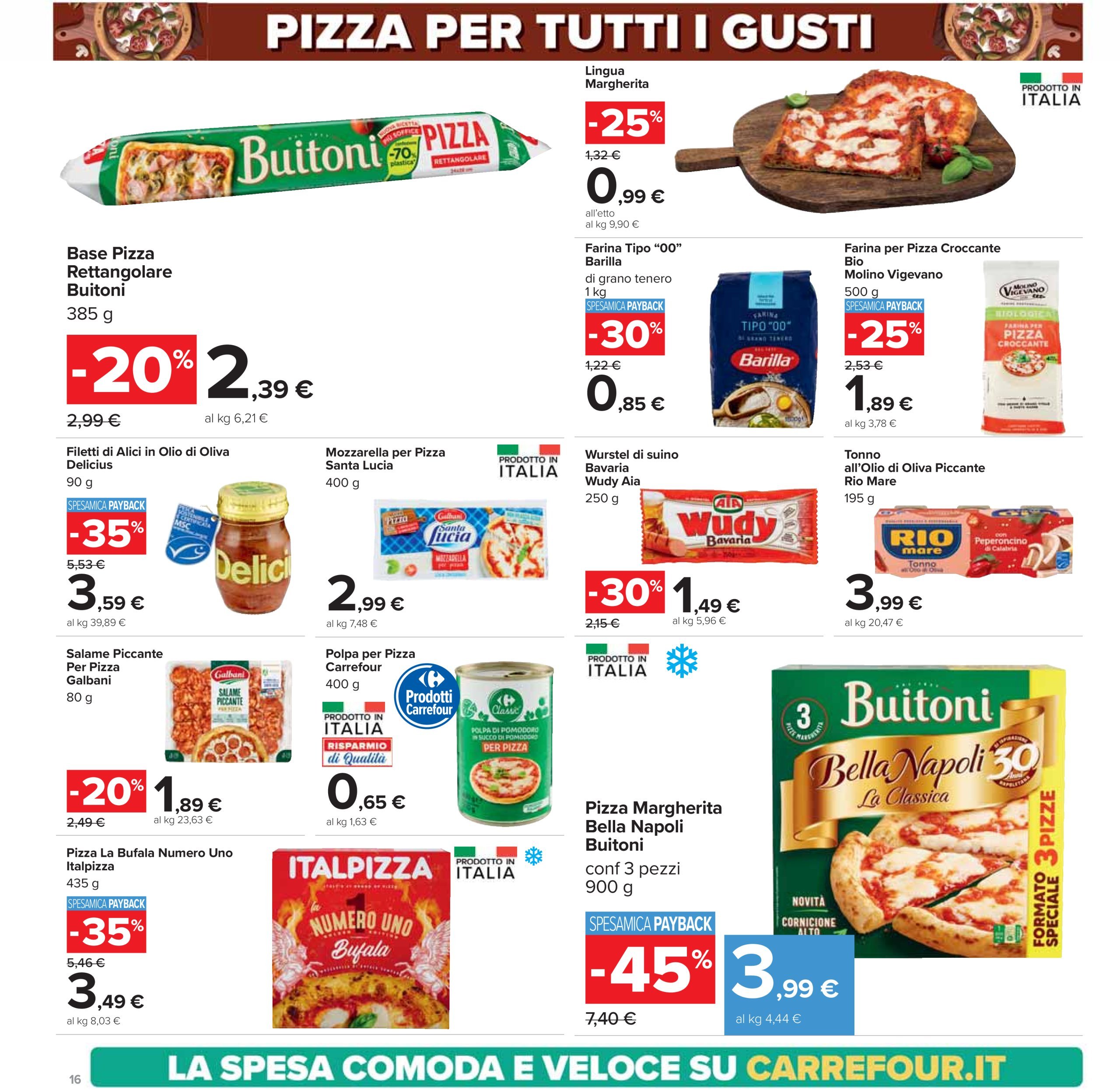 carrefour - Volantino Carrefour - Sottocosto Freschi valido dal 16/01 al 27/01 - page: 16