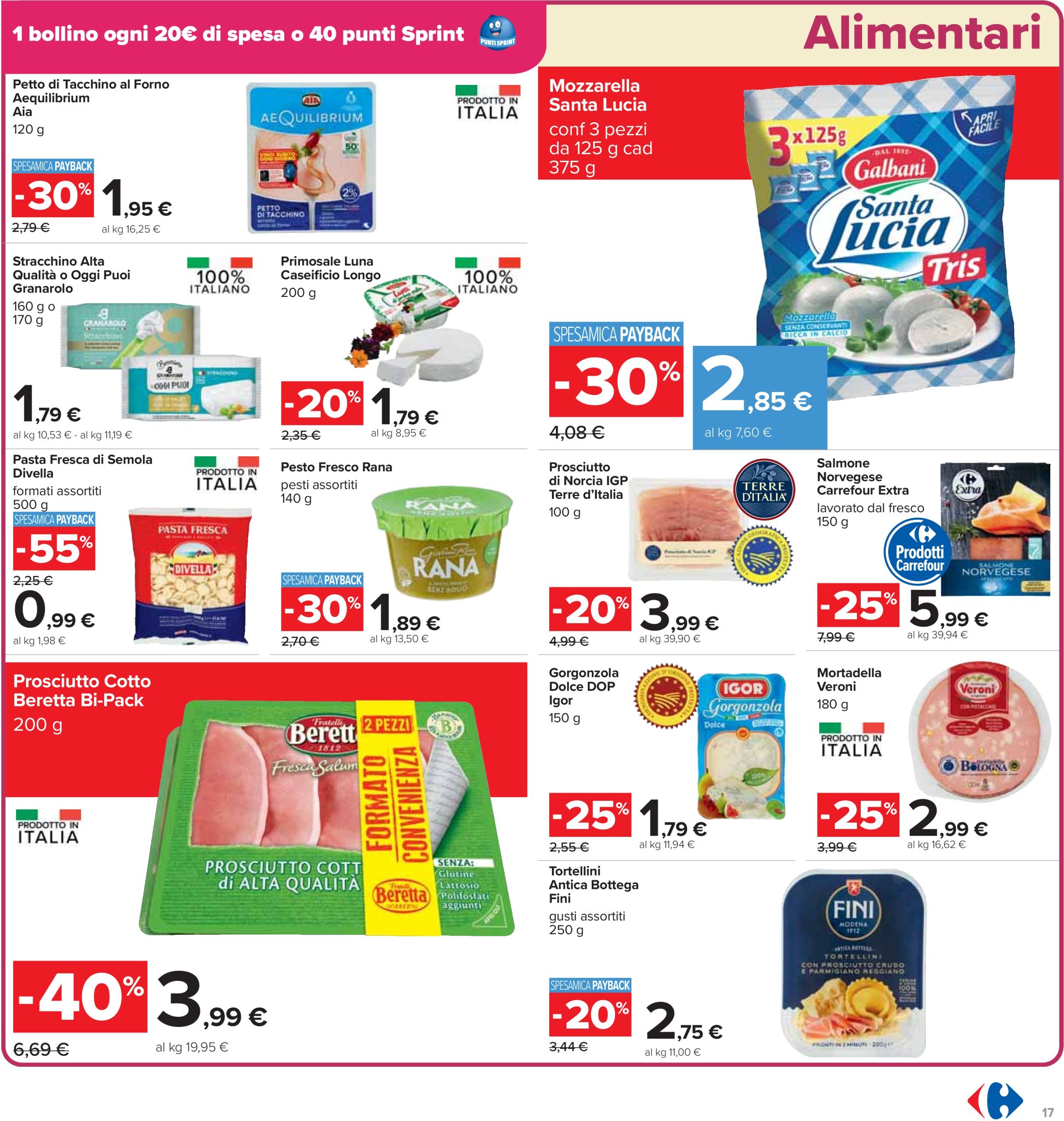 carrefour - Volantino Carrefour - Sottocosto Freschi valido dal 16/01 al 27/01 - page: 17