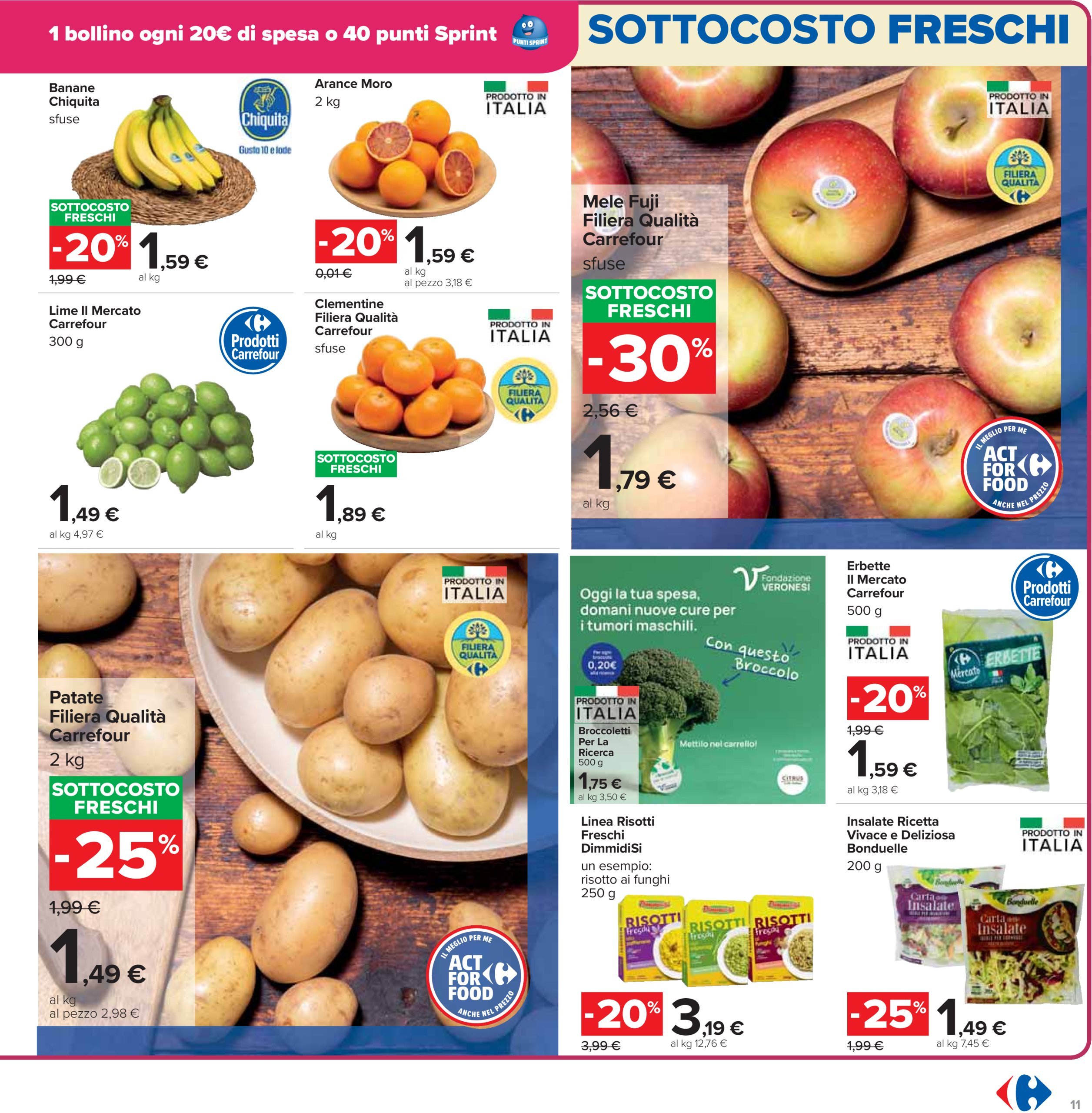 carrefour - Volantino Carrefour - Sottocosto Freschi valido dal 16/01 al 27/01 - page: 11