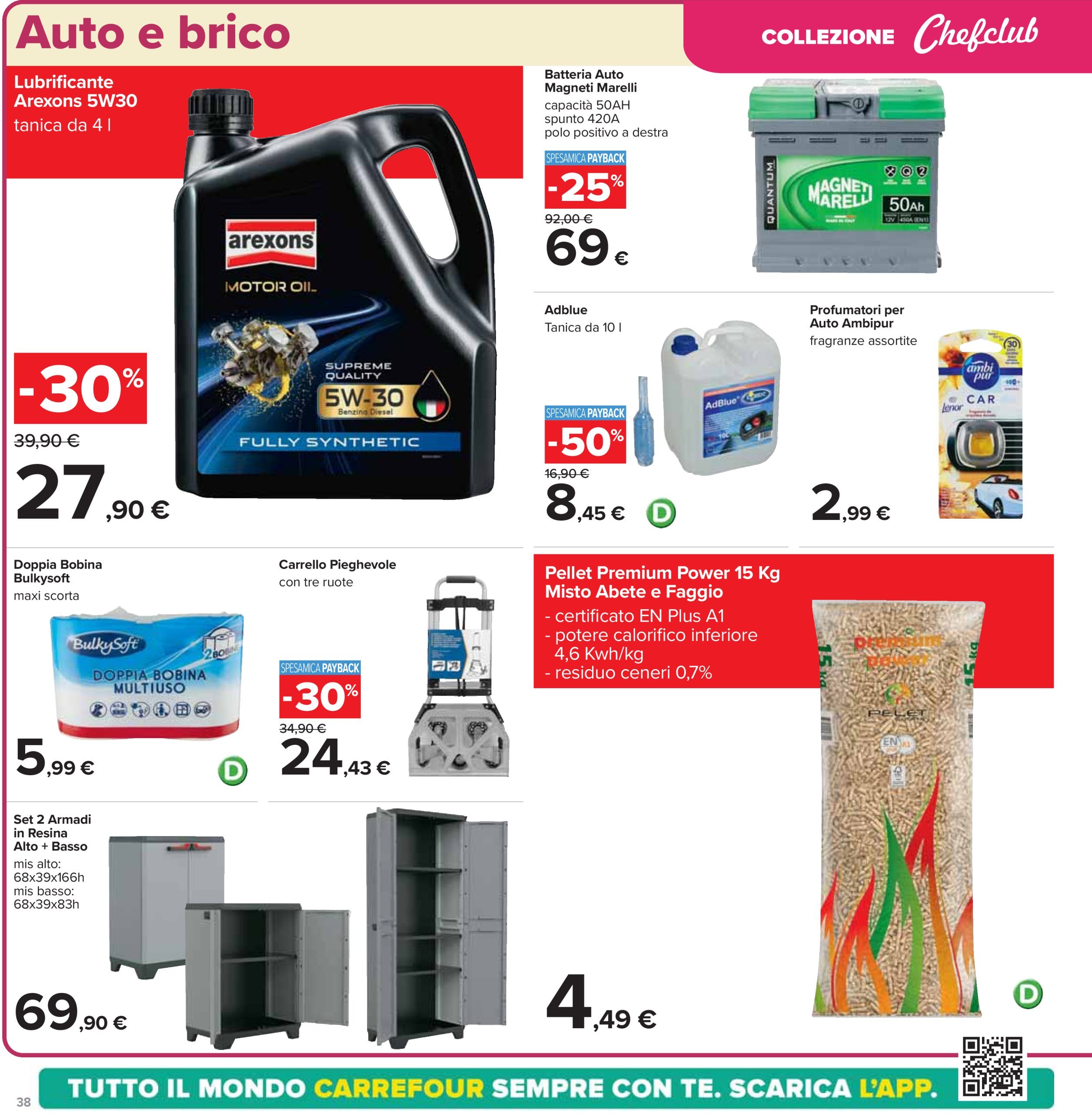 carrefour - Volantino Carrefour - Sottocosto Freschi valido dal 16/01 al 27/01 - page: 38